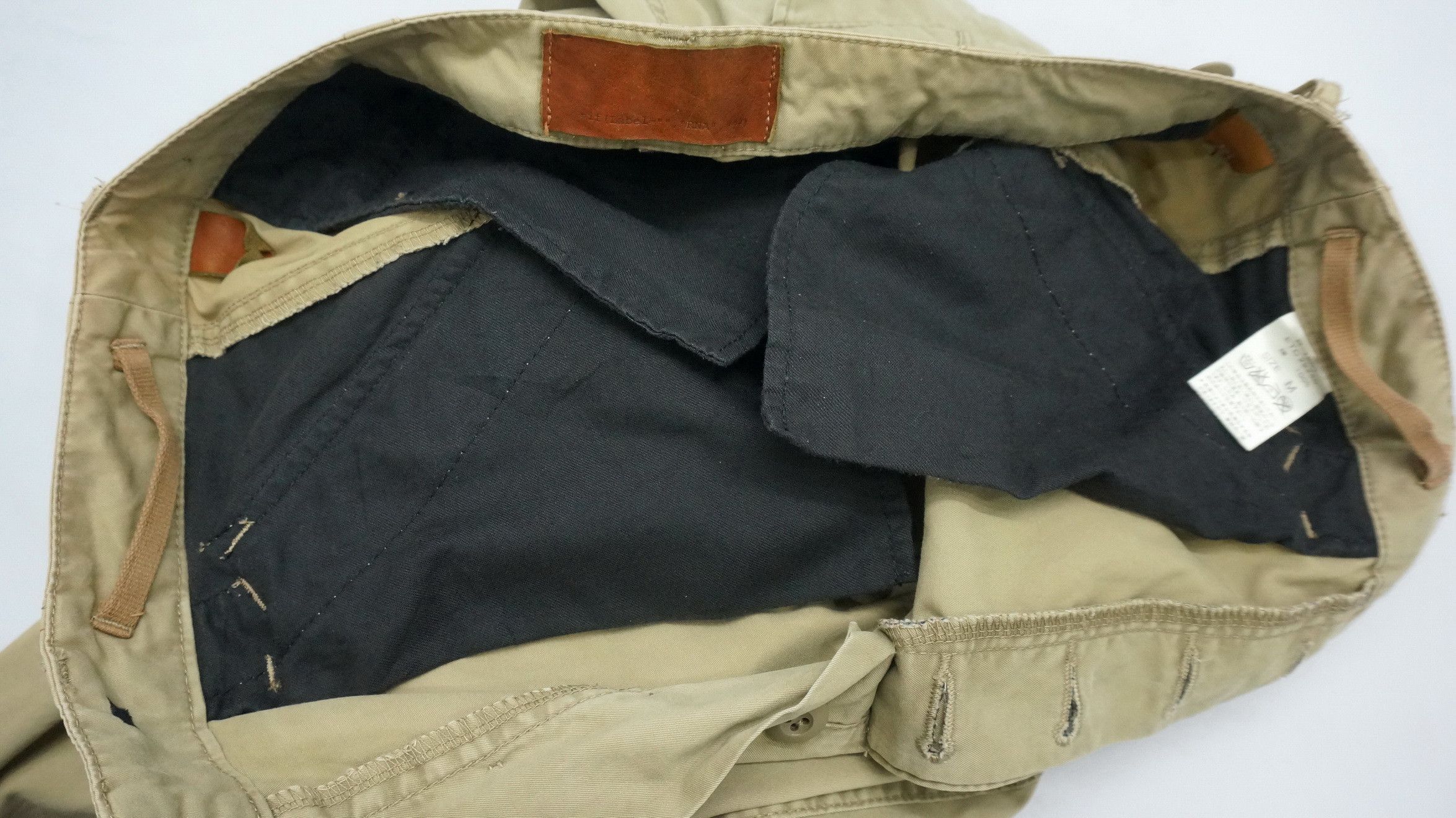 Japanese Brand Vintage RNA Inc Military Cargo Skirt Sunfaded Pants Hakama Size 30" / US 8 / IT 44 - 13 Thumbnail