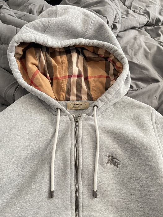 Burberry Burberry Grey Hoodie Grailed