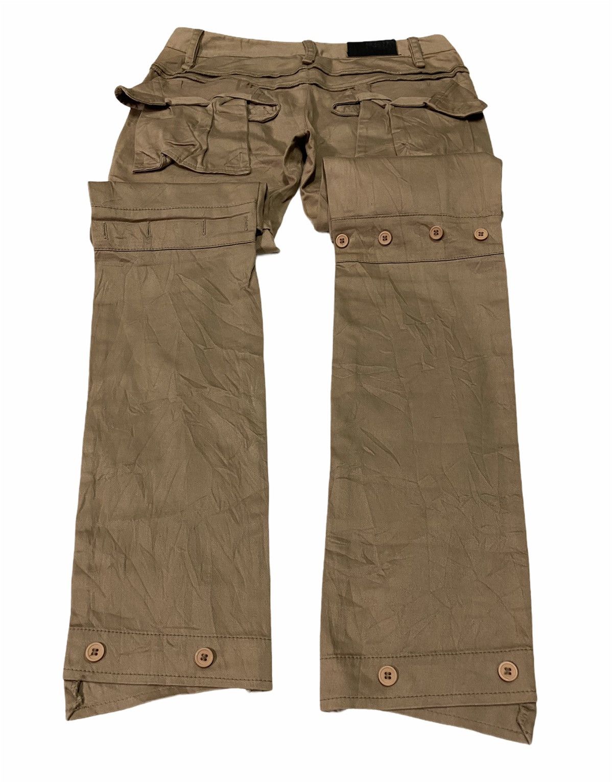 Japanese Brand Barak Denim Deconstructed Pant Size US 29 - 8 Thumbnail