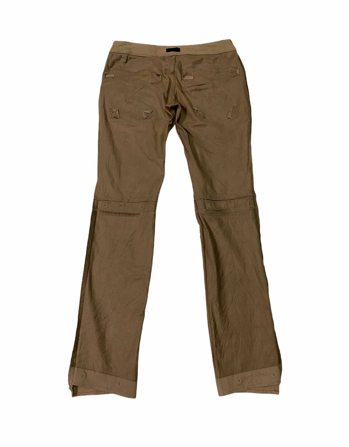 Japanese Brand Barak Denim Deconstructed Pant Size US 29 - 11 Thumbnail