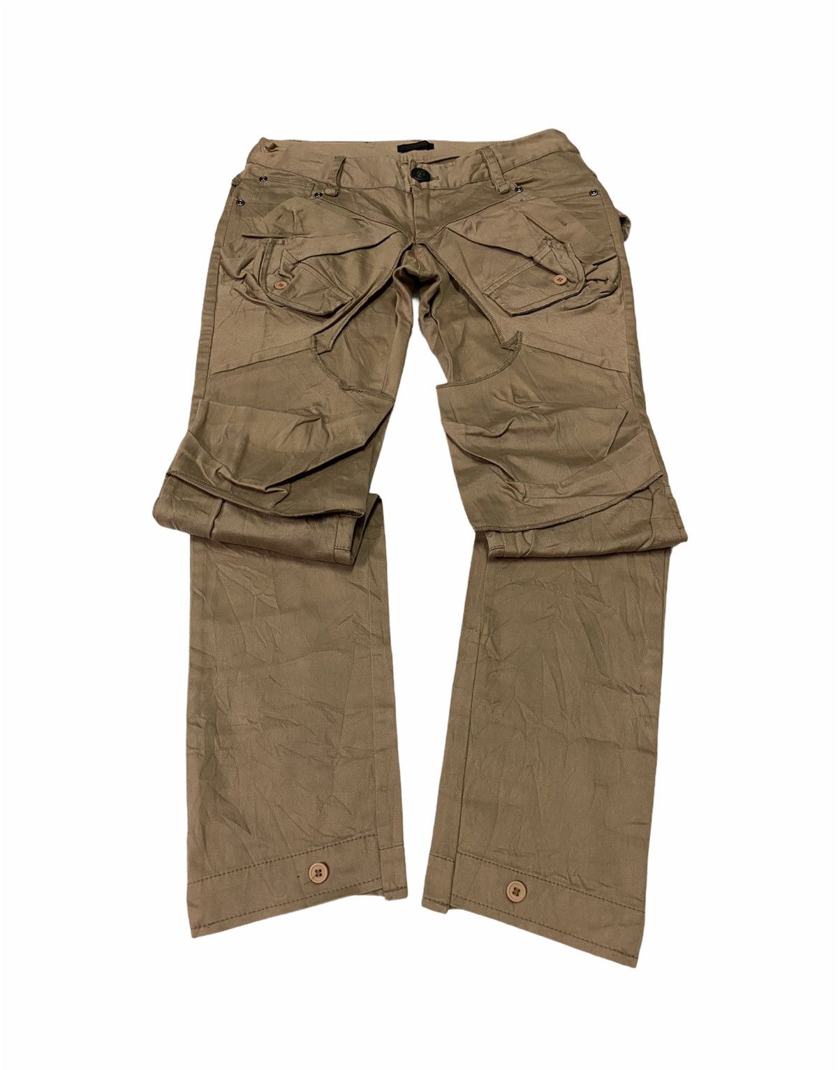 Japanese Brand Barak Denim Deconstructed Pant Size US 29 - 9 Thumbnail