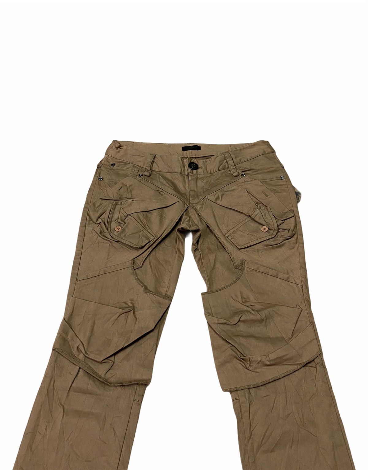 Japanese Brand Barak Denim Deconstructed Pant Size US 29 - 3 Thumbnail