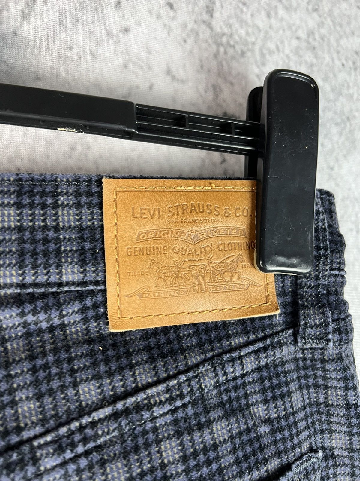 Levi's Levis ribcage straight ankle checked pants Size US 30 / EU 46 - 4 Thumbnail