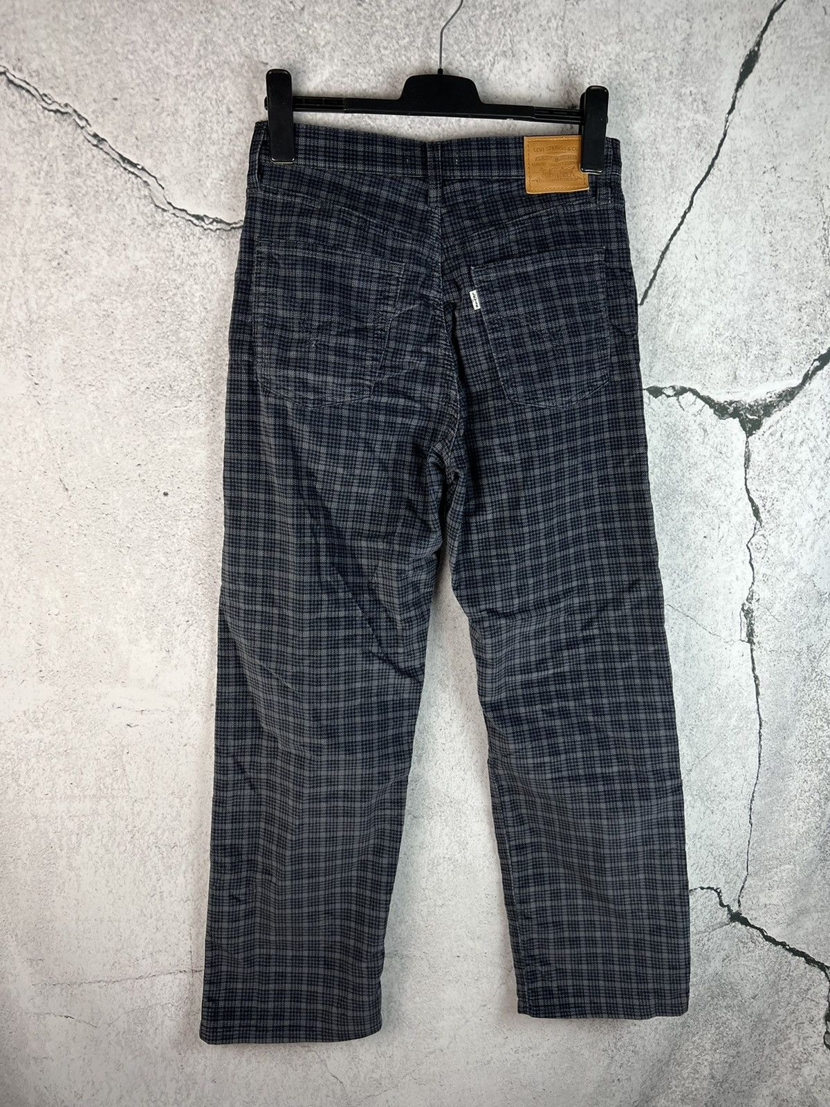 Levi's Levis ribcage straight ankle checked pants Size US 30 / EU 46 - 2 Thumbnail
