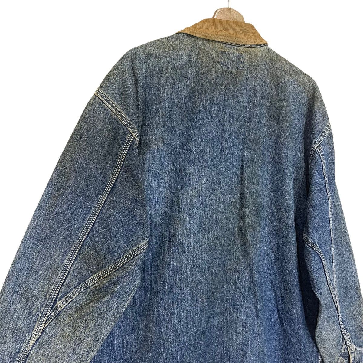 Big John Vintage 80s World Workers Big John Denim Jacket Size US L / EU 52-54 / 3 - 9 Thumbnail