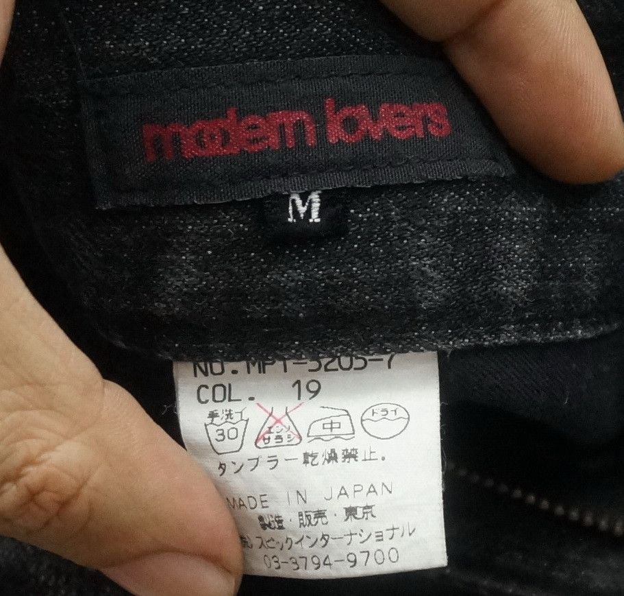 Japanese Brand × Modern Amusement × Tornado Mart DOPE FLARE 🔥 MODERN LOVERS Black Jeans Size US 31 - 19 Thumbnail