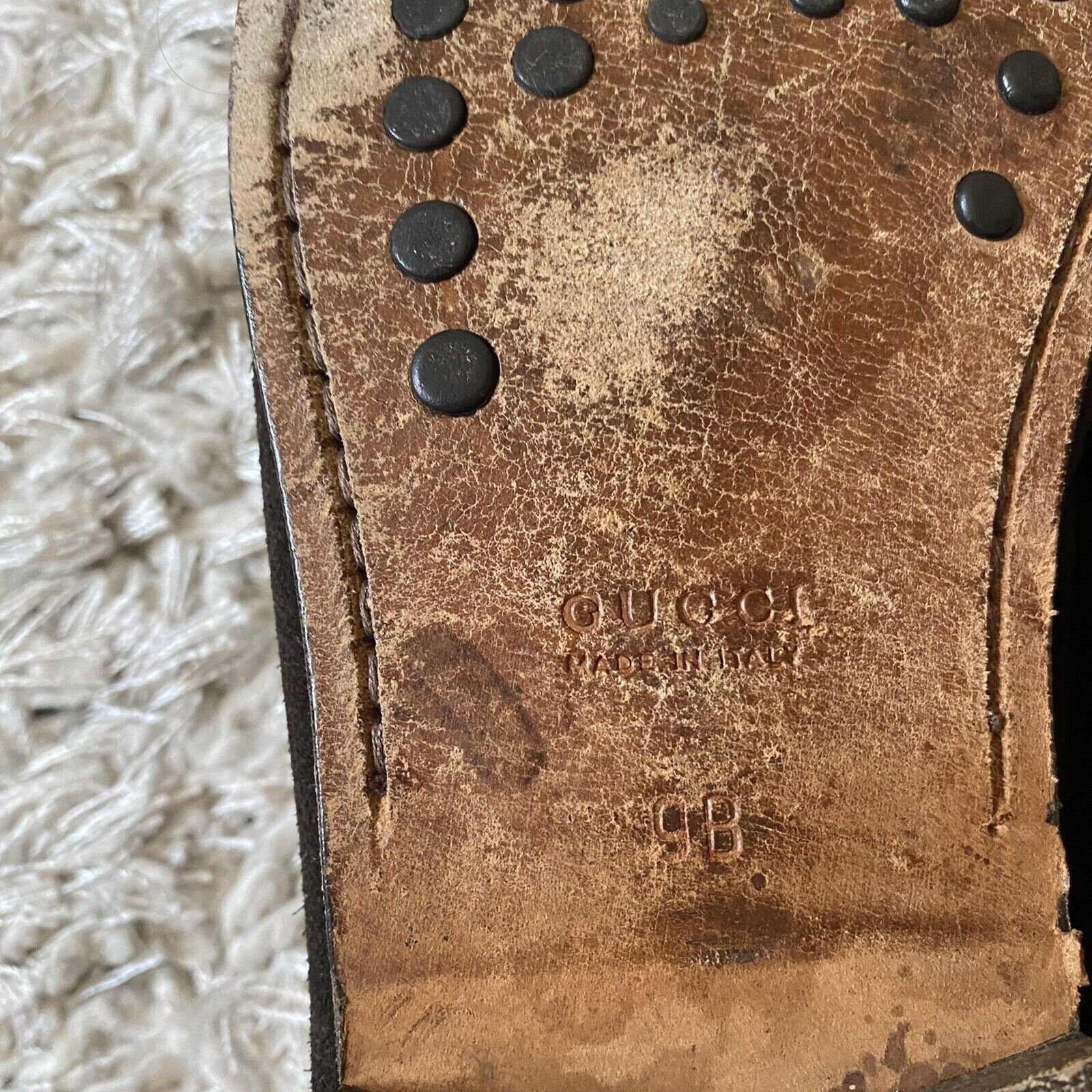 Gucci Suede Dress Loafers Horsebit Classic Size US 9 / EU 42 - 12 Preview