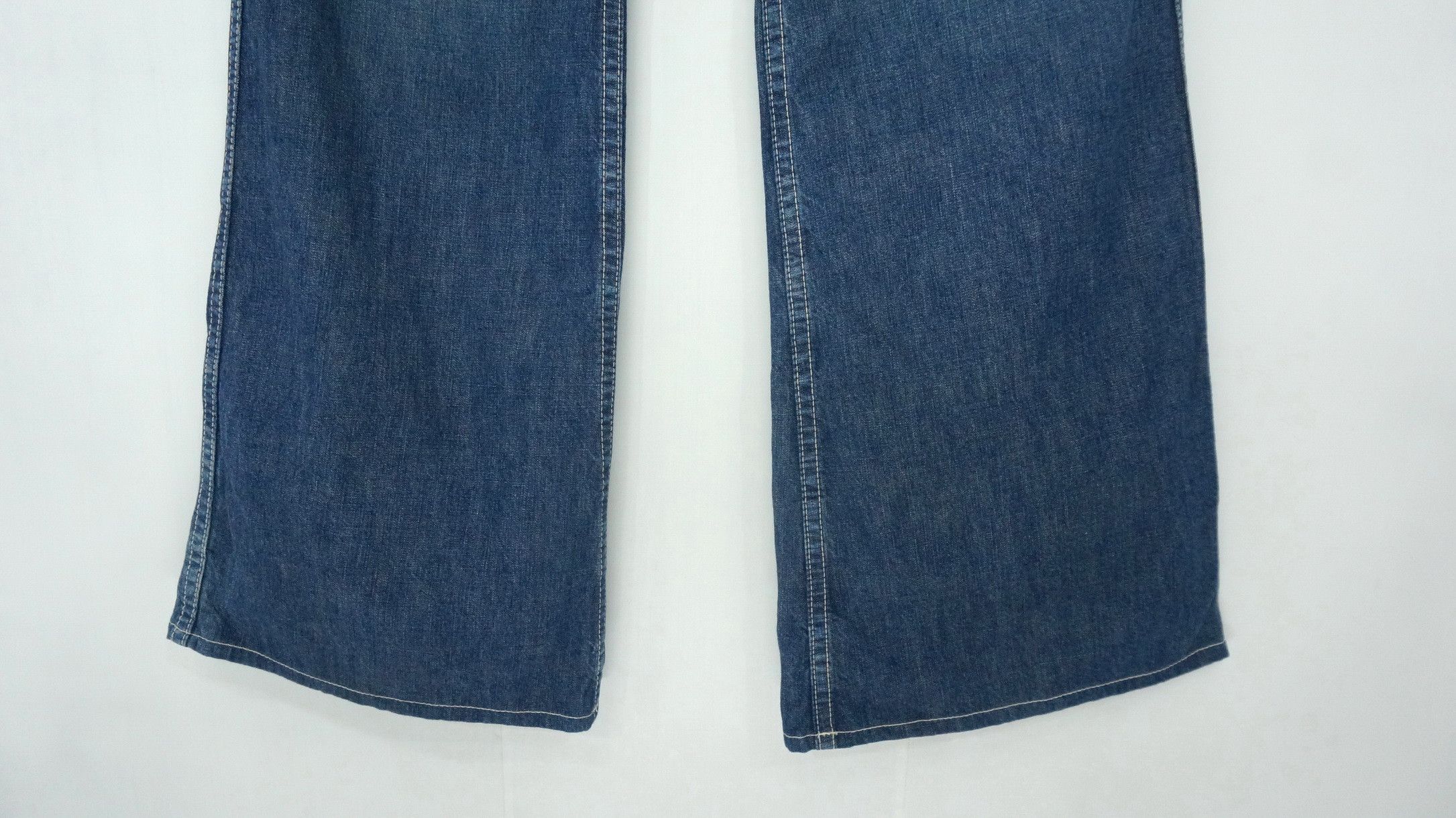 FOB Factory 🔥FOB FACTORY🔥 Flared Wide Light Denim By Kirashiki Size US 29 - 6 Thumbnail