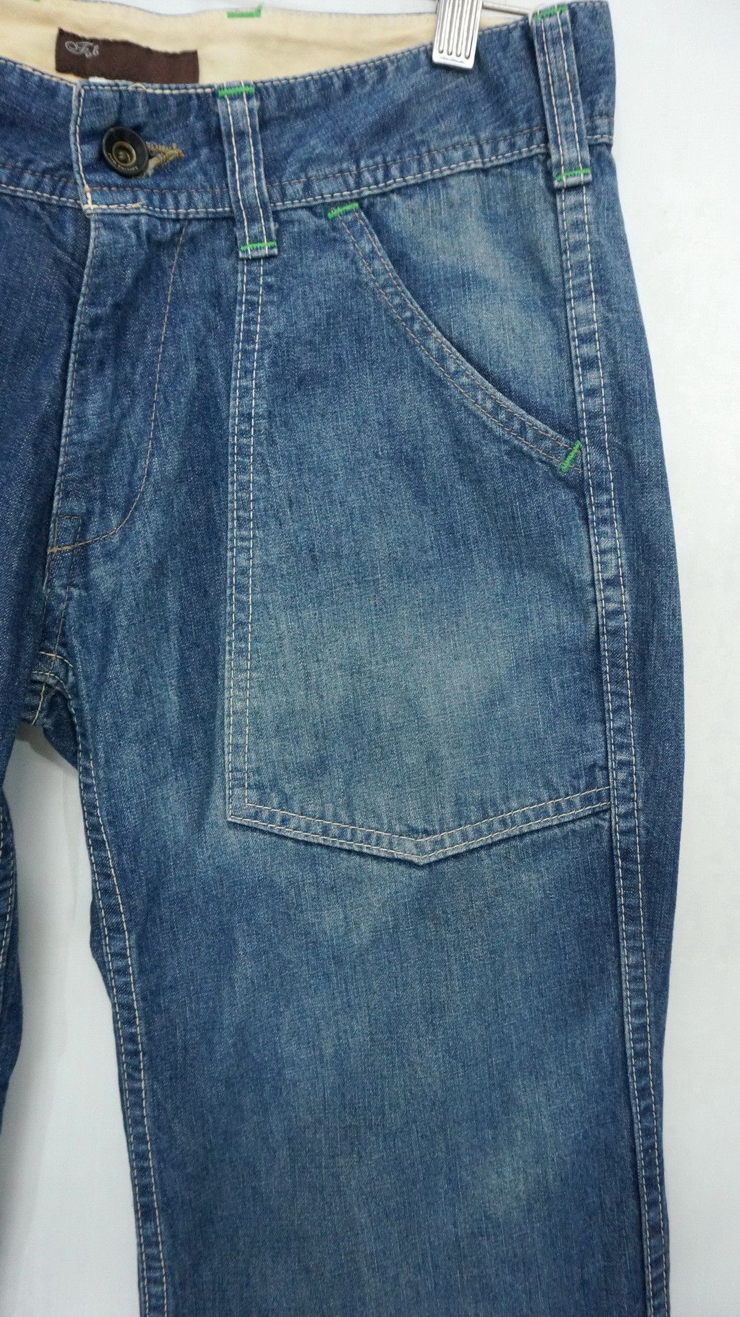 FOB Factory 🔥FOB FACTORY🔥 Flared Wide Light Denim By Kirashiki Size US 29 - 5 Thumbnail