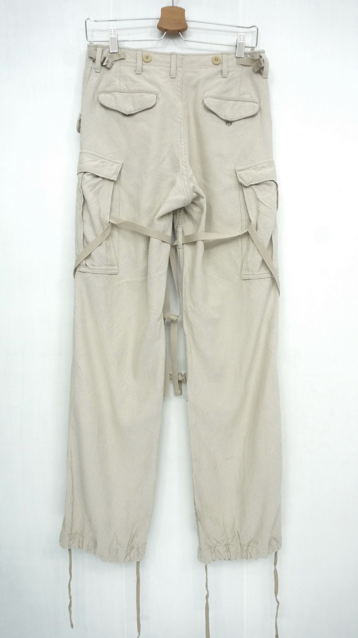 Japanese Brand Japan Designer ADAM ET ROPE Bondage Tactical Cargo Pants Size US 28 / EU 44 - 2 Thumbnail
