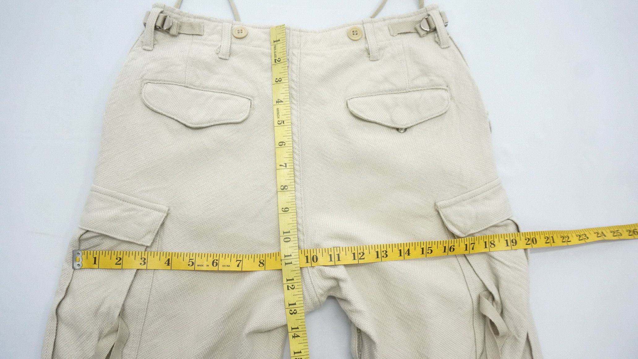 Japanese Brand Japan Designer ADAM ET ROPE Bondage Tactical Cargo Pants Size US 28 / EU 44 - 16 Thumbnail