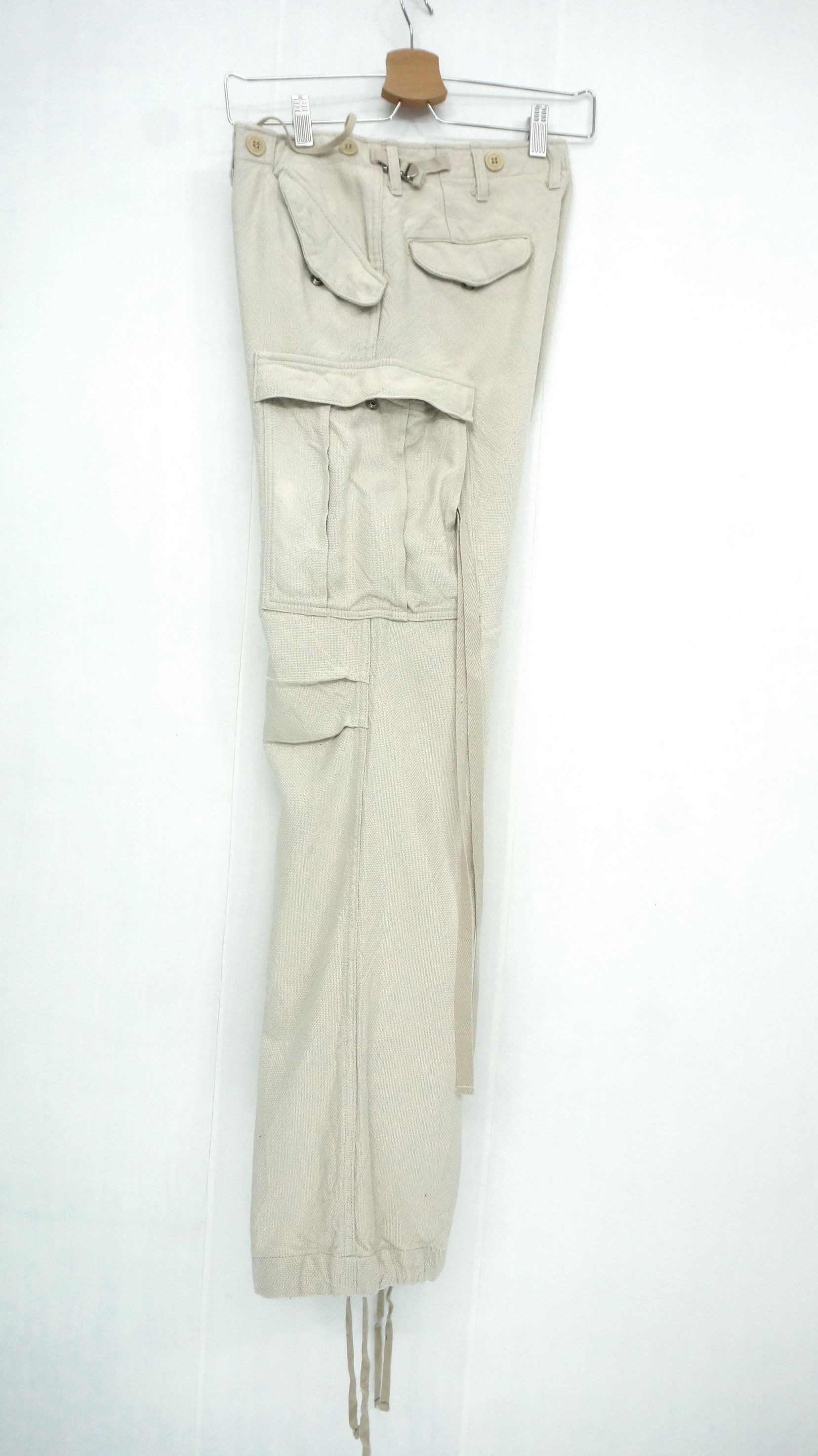 Japanese Brand Japan Designer ADAM ET ROPE Bondage Tactical Cargo Pants Size US 28 / EU 44 - 4 Thumbnail