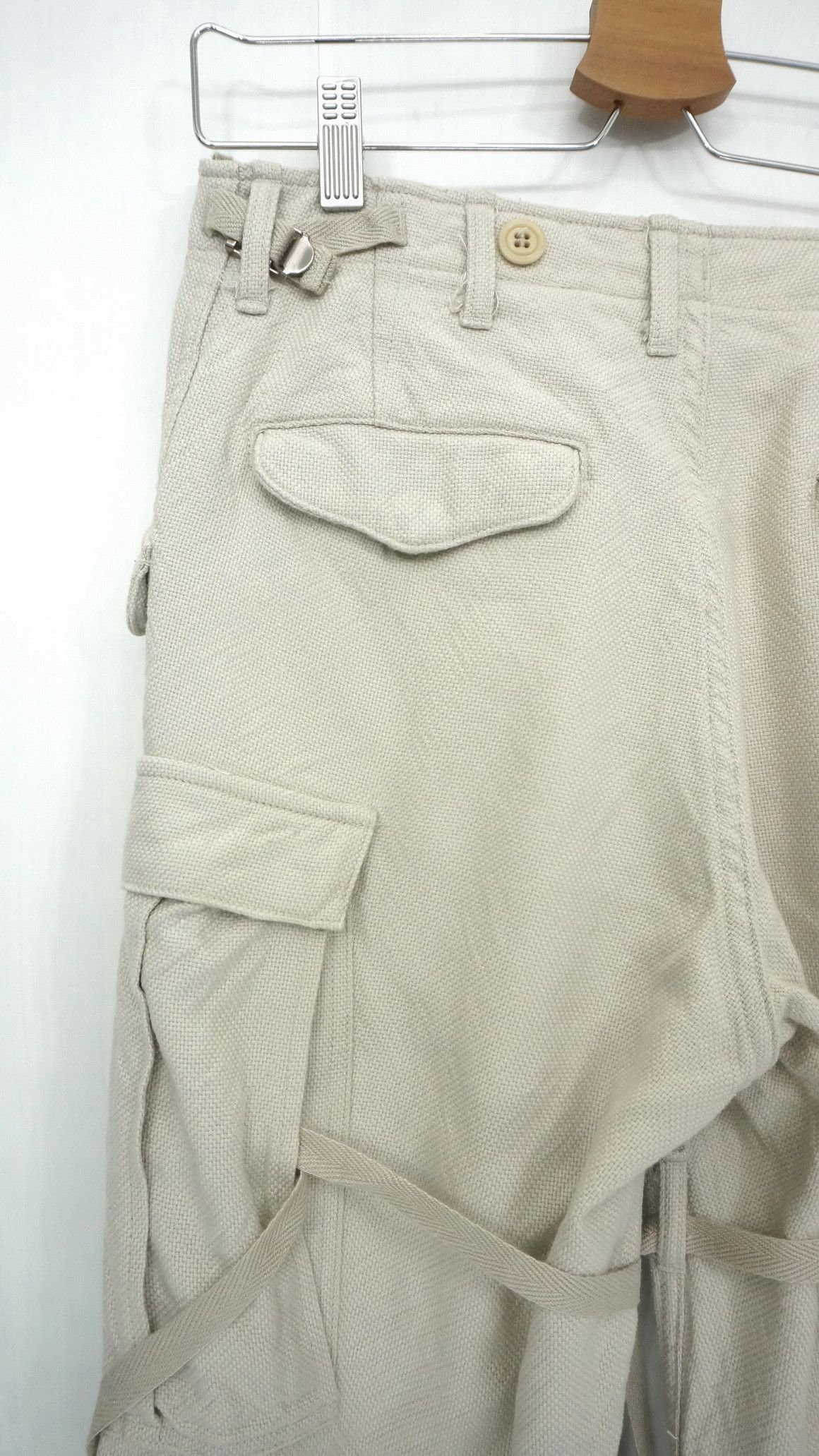 Japanese Brand Japan Designer ADAM ET ROPE Bondage Tactical Cargo Pants Size US 28 / EU 44 - 7 Thumbnail