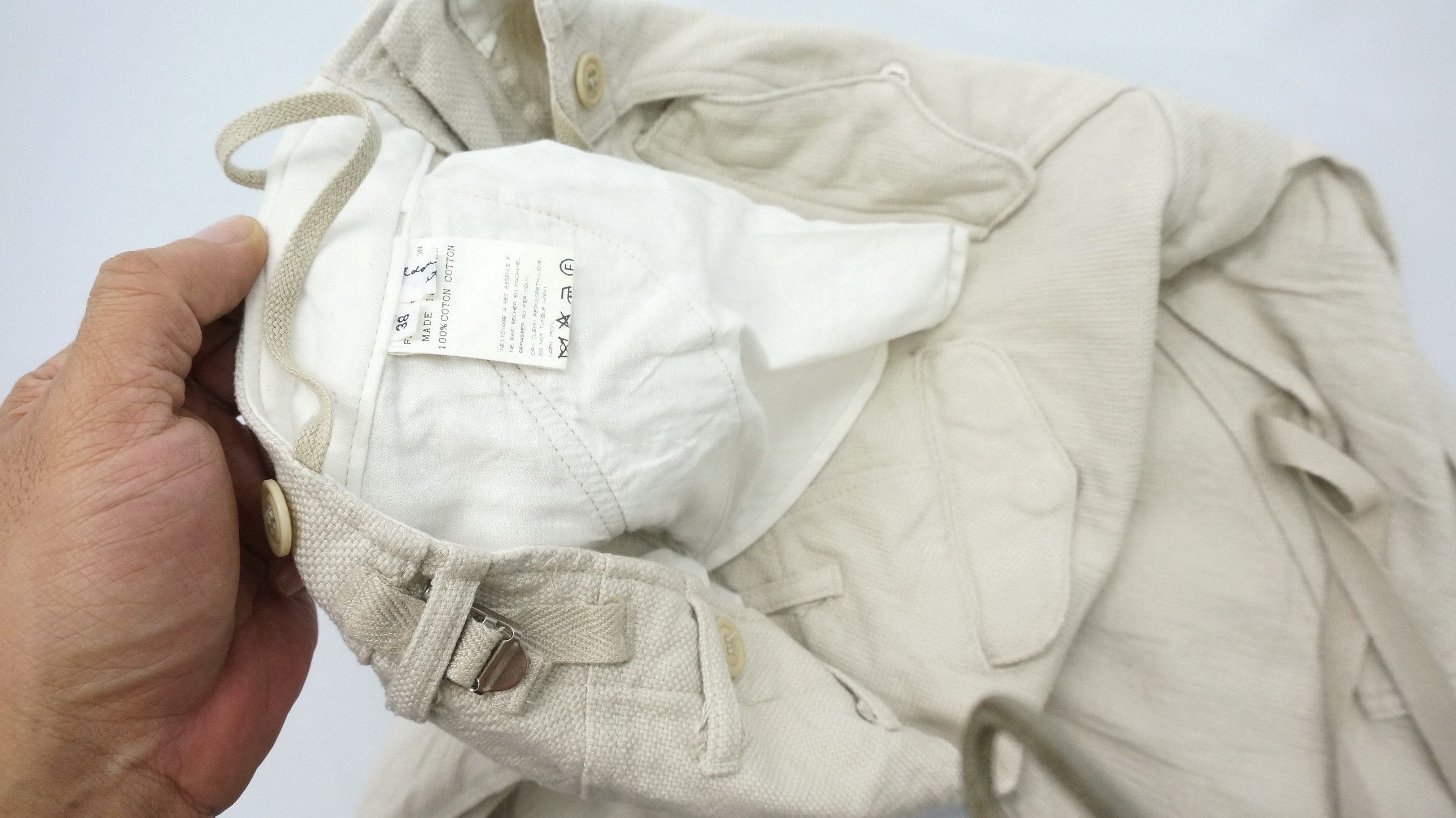 Japanese Brand Japan Designer ADAM ET ROPE Bondage Tactical Cargo Pants Size US 28 / EU 44 - 18 Thumbnail