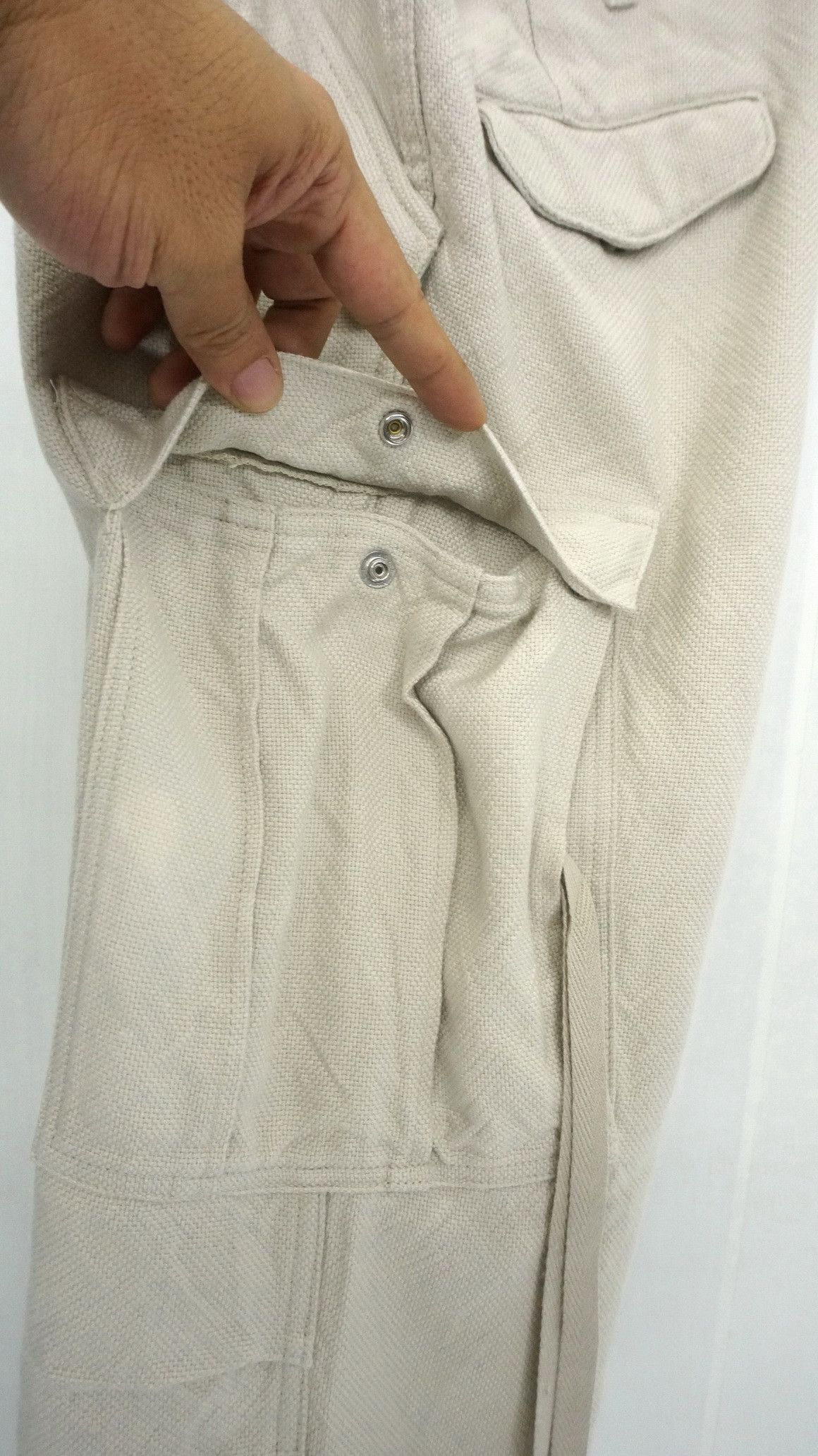 Japanese Brand Japan Designer ADAM ET ROPE Bondage Tactical Cargo Pants Size US 28 / EU 44 - 11 Thumbnail