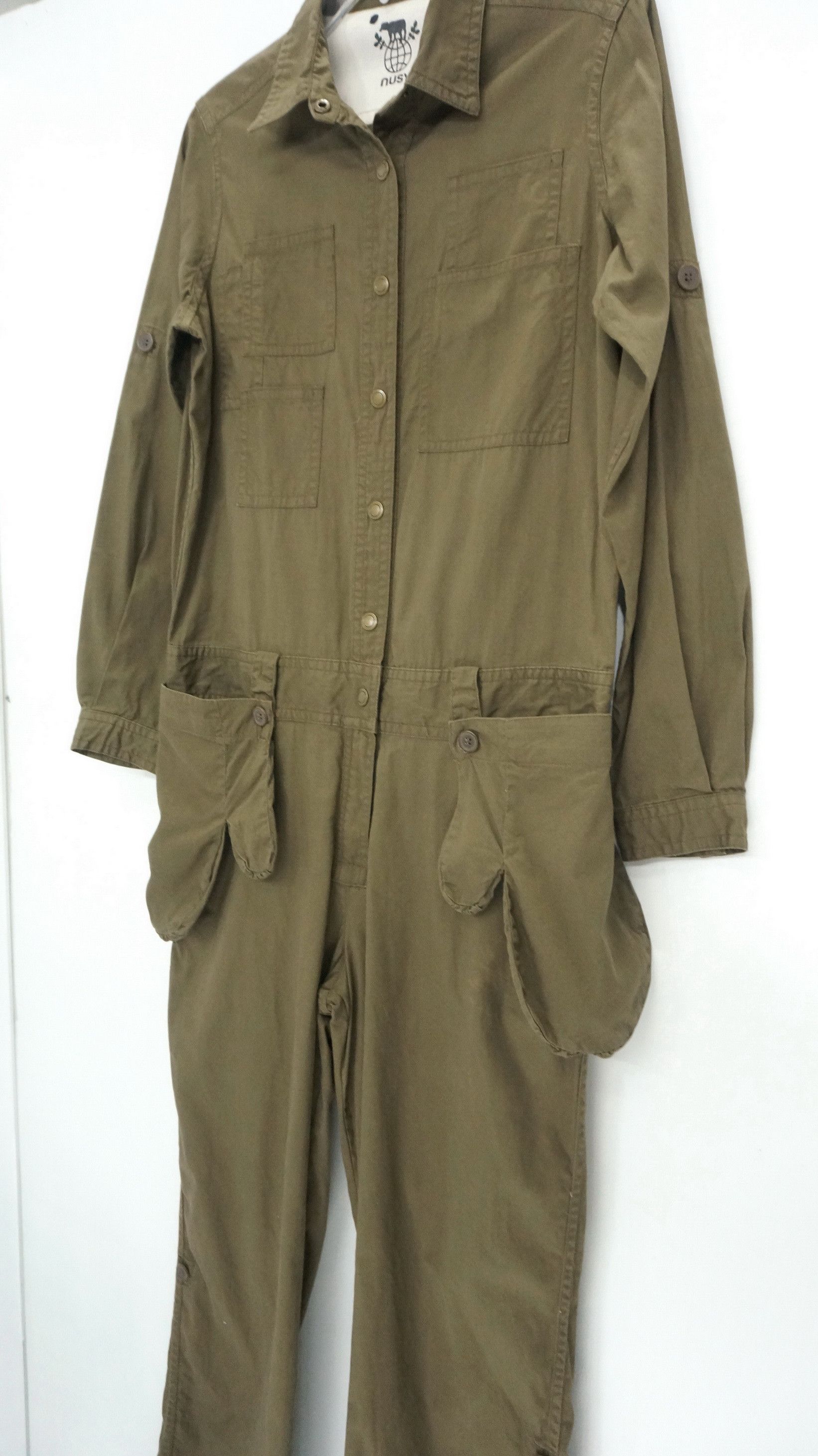 Japanese Brand Dope Rare Japanese NUSY Lightweight cotton Coverall Size US 34 / EU 50 - 3 Thumbnail