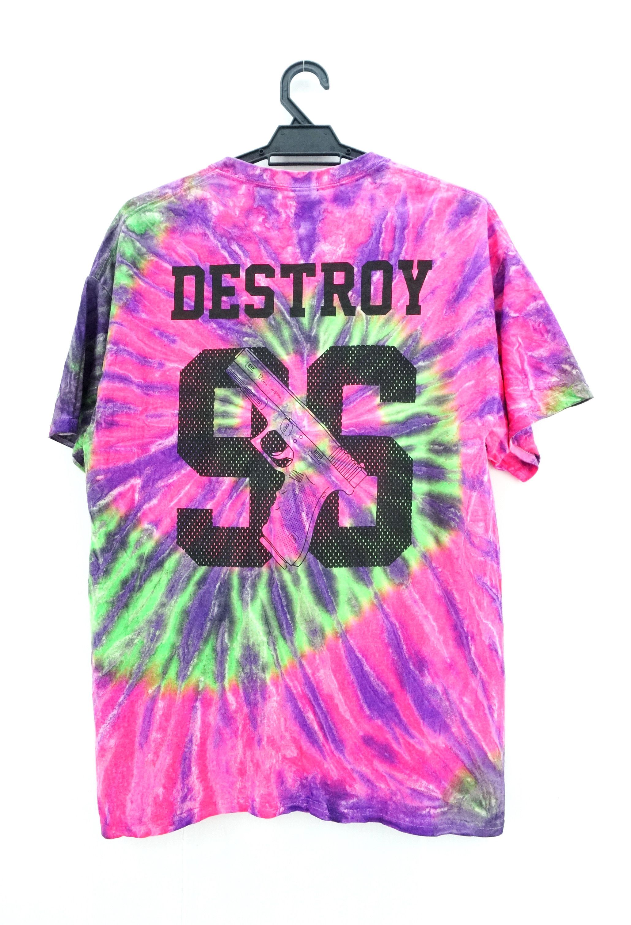 Vintage Dope! Bunny Glock Gen 4 Tie Dye Tee Playboy Inspired Size US M / EU 48-50 / 2 - 3 Thumbnail