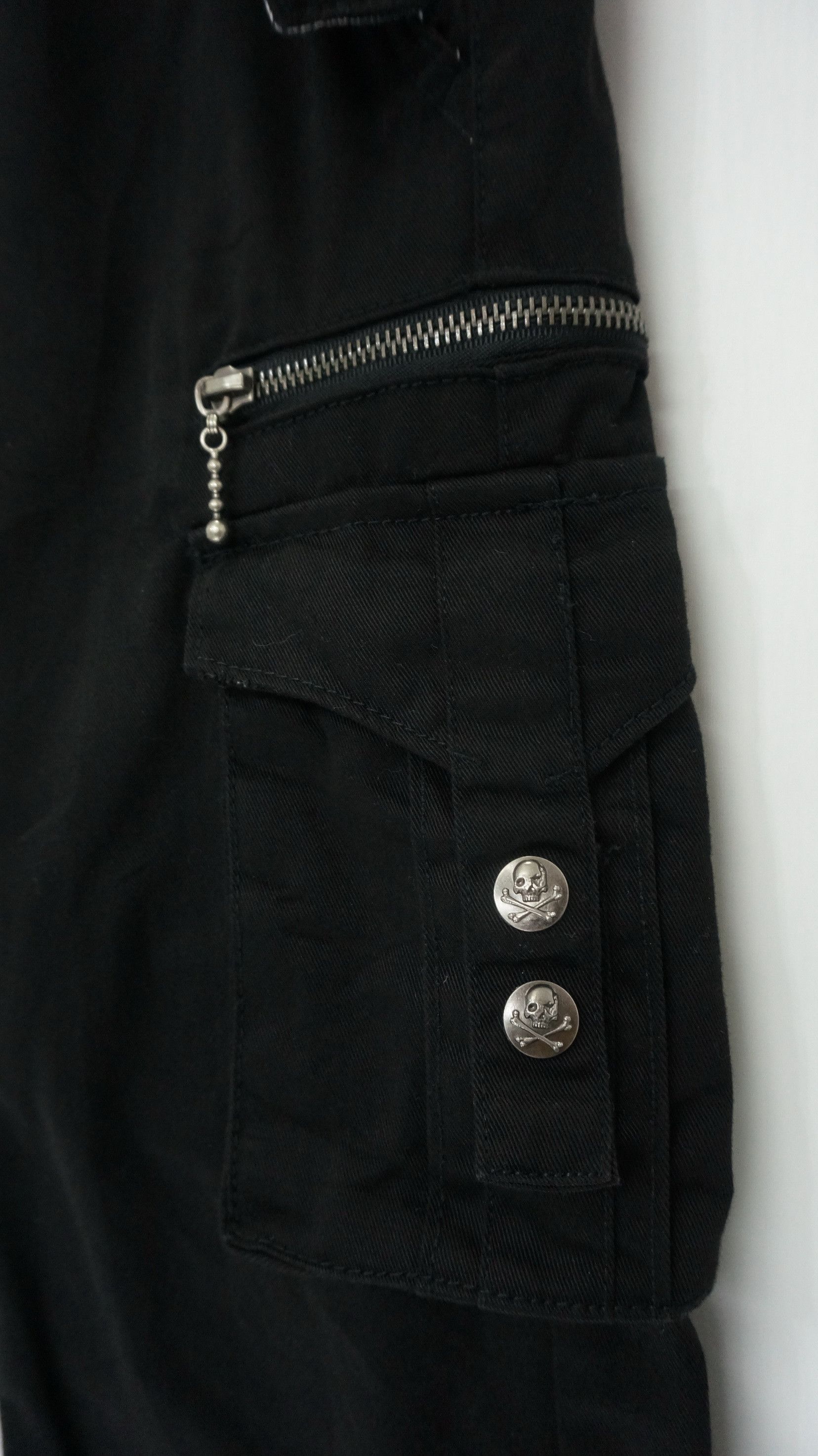 Japanese Brand Fire! DOUBLE FOCUS Skull Cargo Travis Vibes Size US 32 / EU 48 - 9 Thumbnail