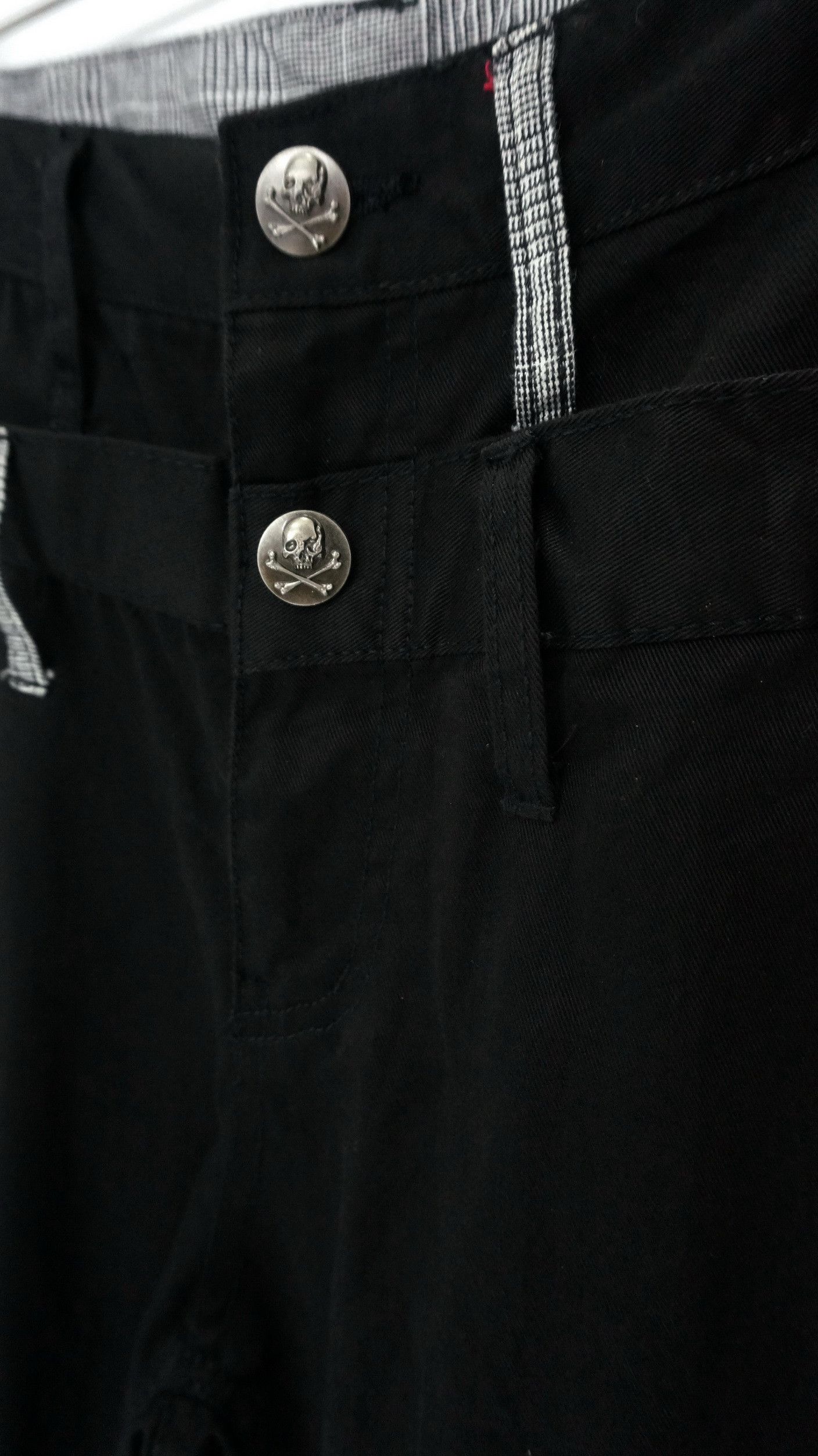 Japanese Brand Fire! DOUBLE FOCUS Skull Cargo Travis Vibes Size US 32 / EU 48 - 7 Thumbnail