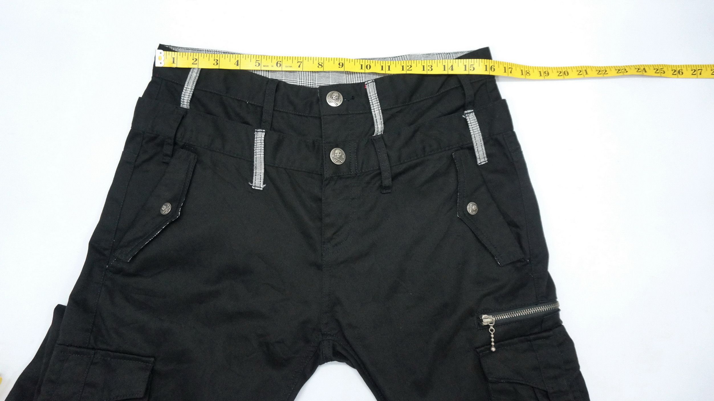 Japanese Brand Fire! DOUBLE FOCUS Skull Cargo Travis Vibes Size US 32 / EU 48 - 13 Thumbnail