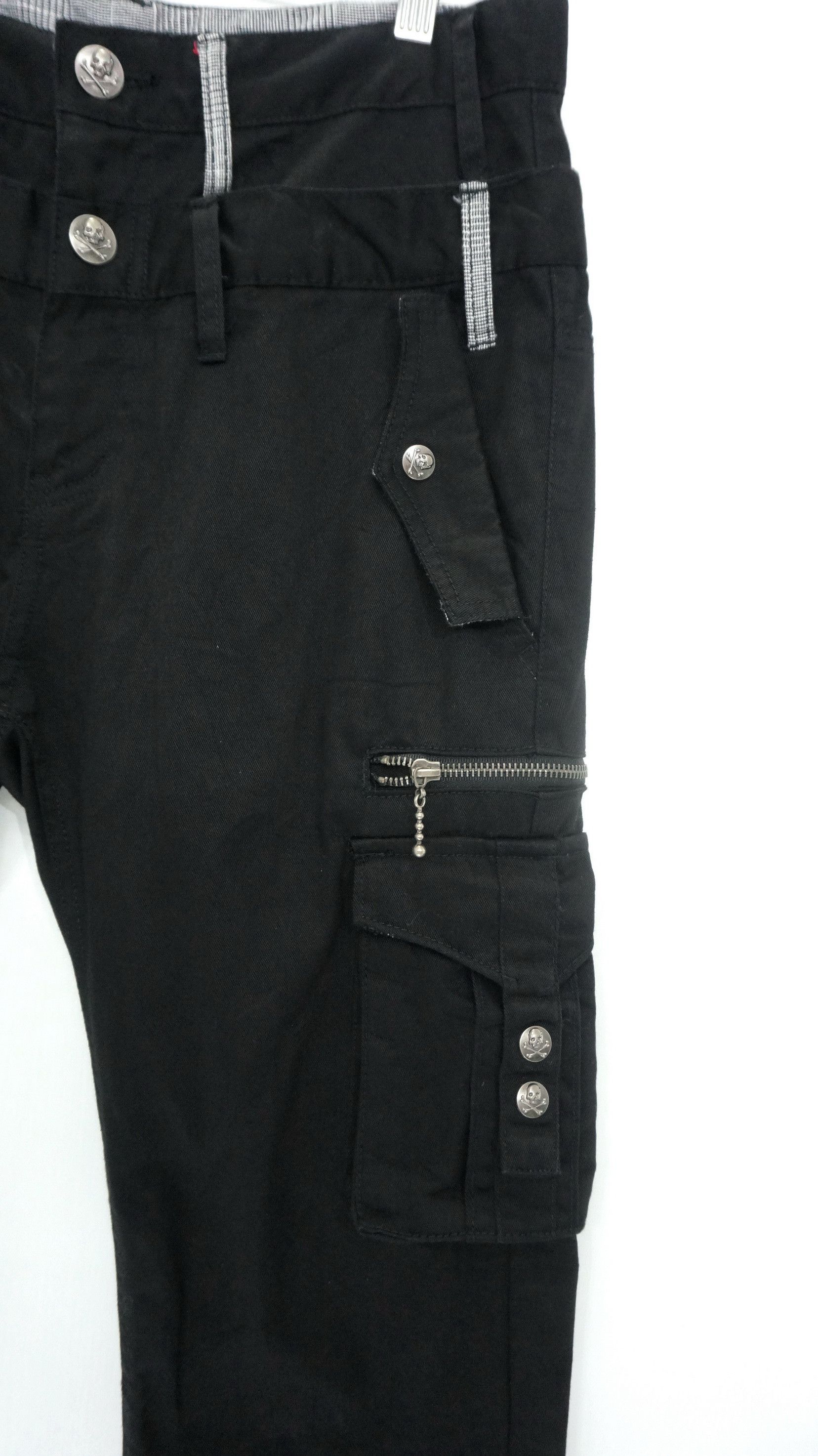 Japanese Brand Fire! DOUBLE FOCUS Skull Cargo Travis Vibes Size US 32 / EU 48 - 5 Thumbnail