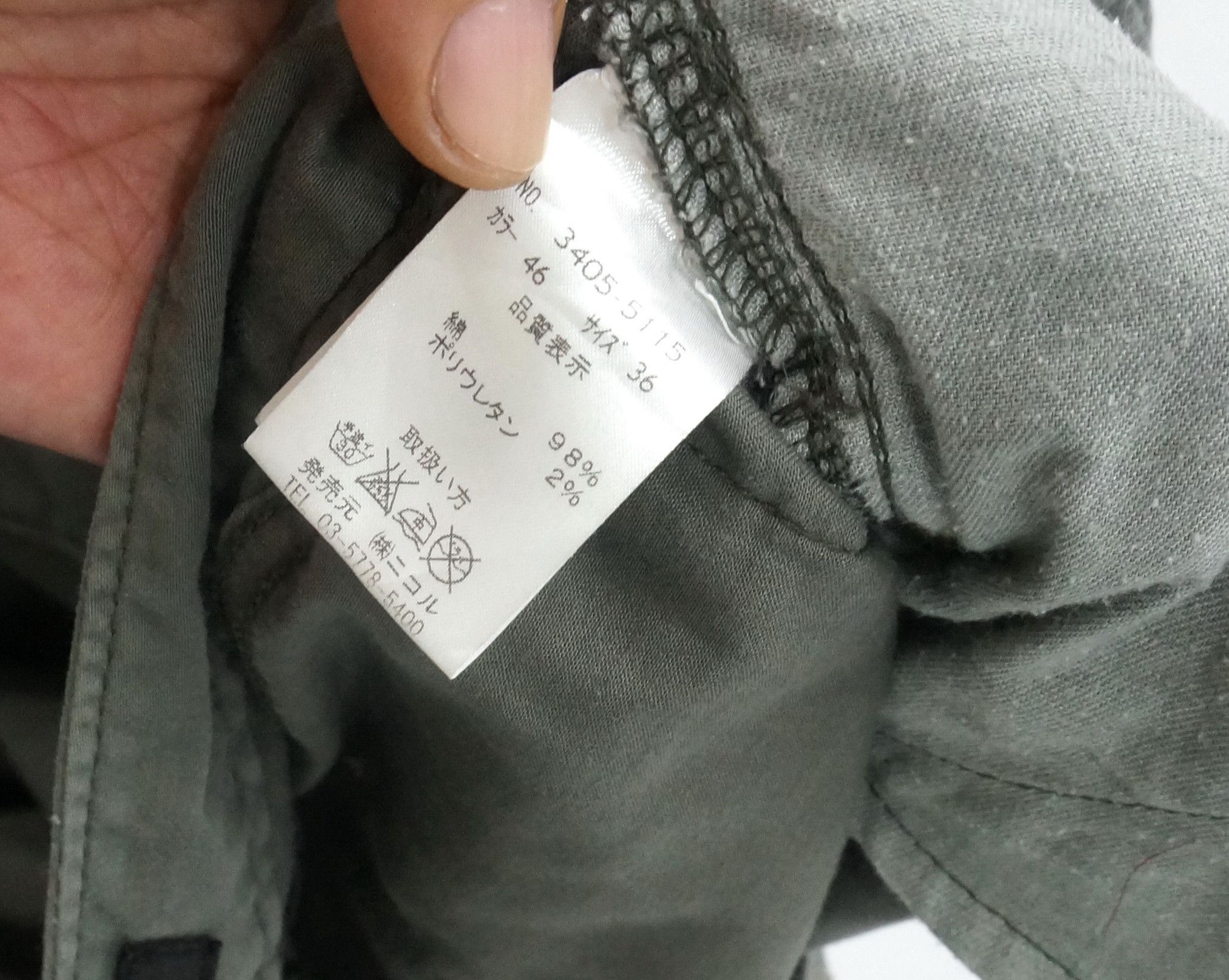 HIDEAWAYS NICOLE Skinny Petite Worn Out Women's Cargo Pants Size 27" / US 4 / IT 40 - 14 Thumbnail