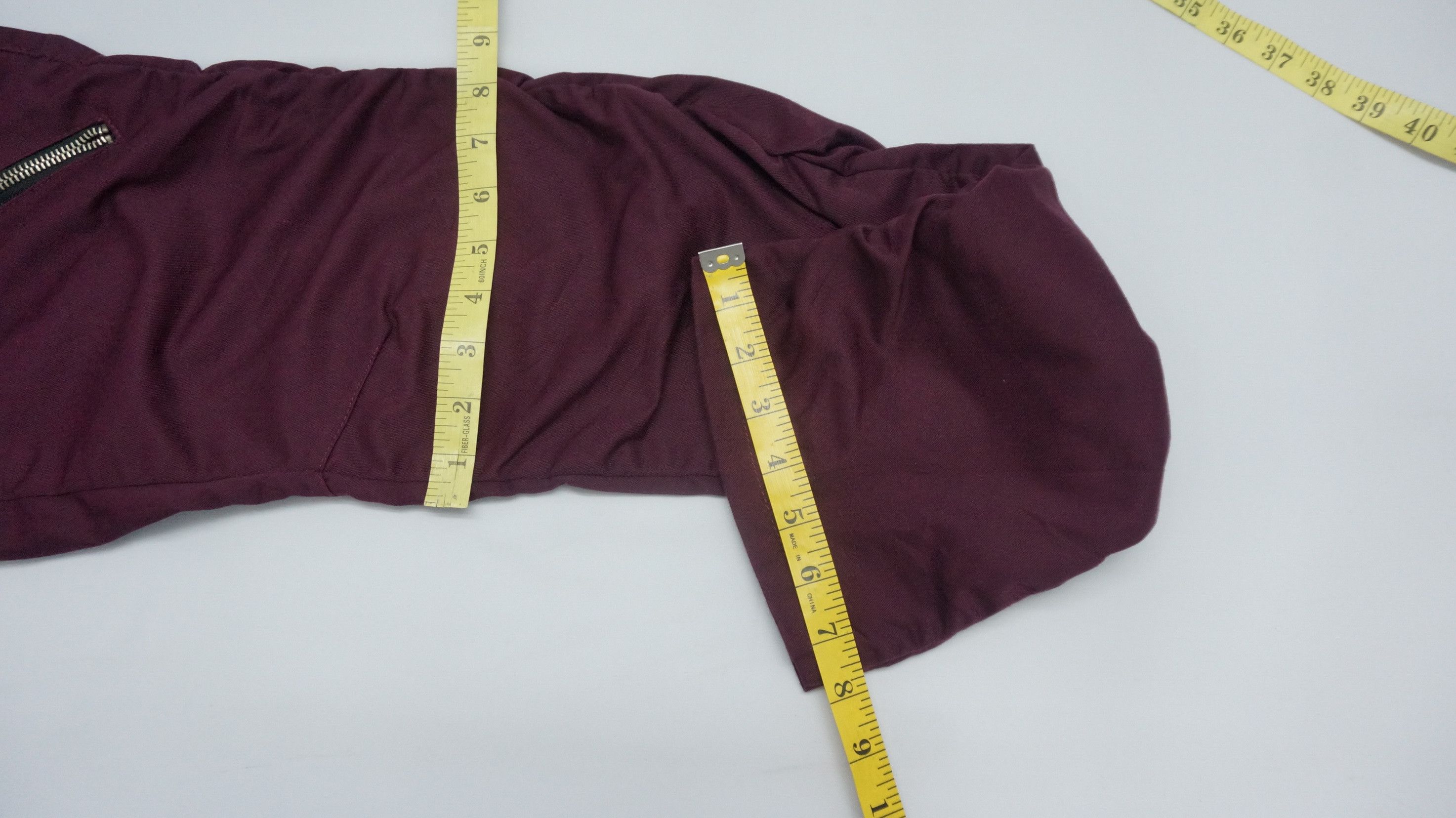 Japanese Brand 🔥 NYLAUS Double Waist Skinny Shirring Leg Pants Size US 32 / EU 48 - 15 Thumbnail
