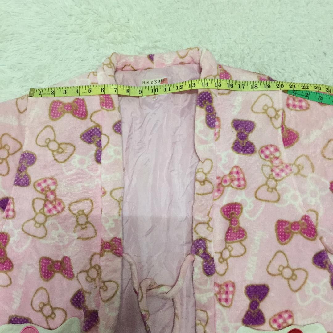 Anime Hello kitty fullprint fleece kimono japan Size M / US 6-8 / IT 42-44 - 5 Thumbnail