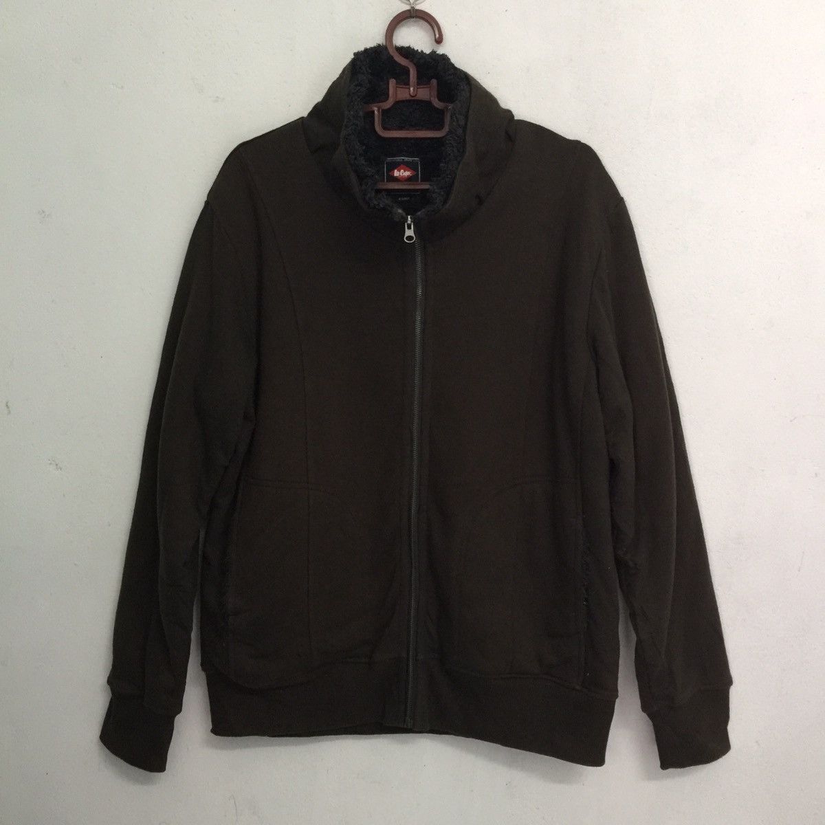 Japanese Brand Lee cooper jacket sweatshirt fleece inside Size US L / EU 52-54 / 3 - 1 Thumbnail
