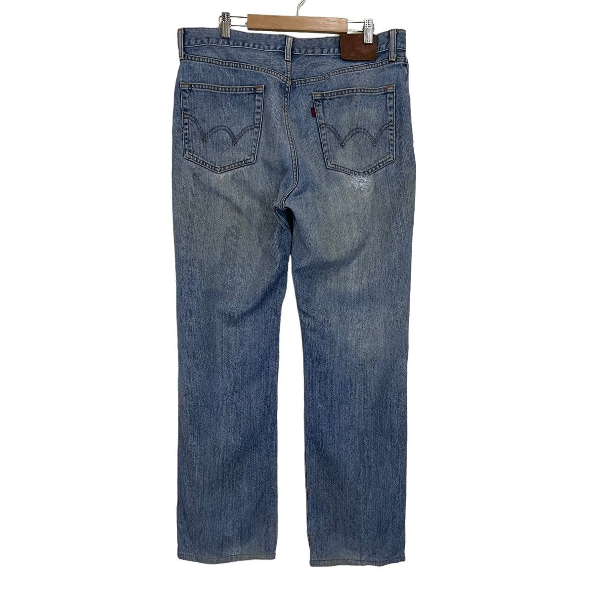 Edwin Vintage Edwin 503 Regular Distressed Faded Light Blue Jeans Size US 34 / EU 50 - 7 Thumbnail