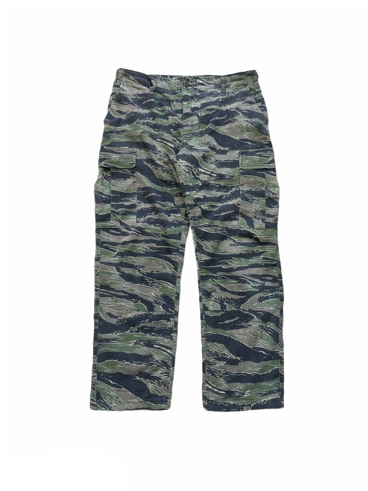 Image of Military x Vintage Tiger Stripes Army Cargo Pants in Tiger Army, Men's (Size 34)