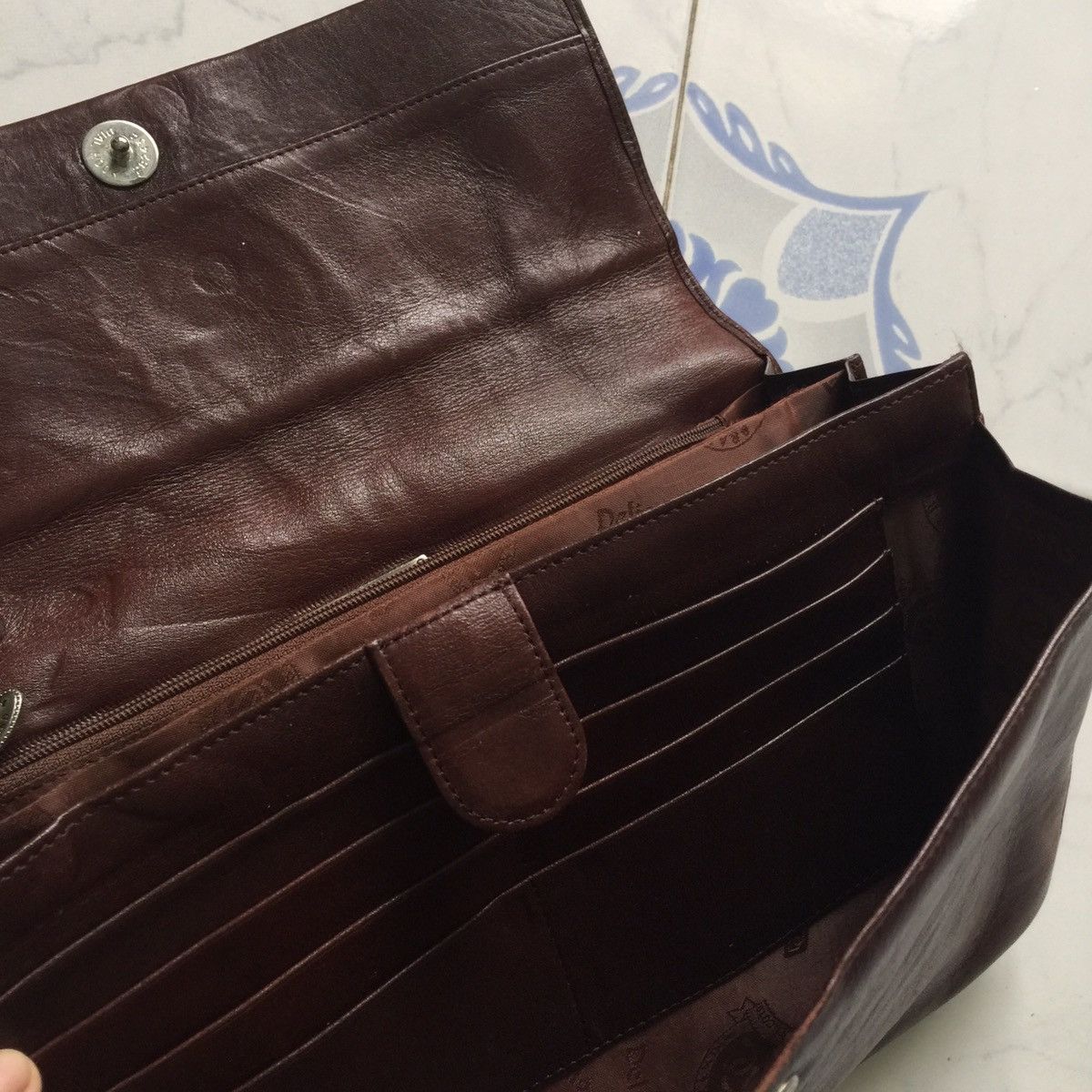 Japanese Brand Delicato France Clutch 2 in 1 bag & wallet Size ONE SIZE - 4 Thumbnail