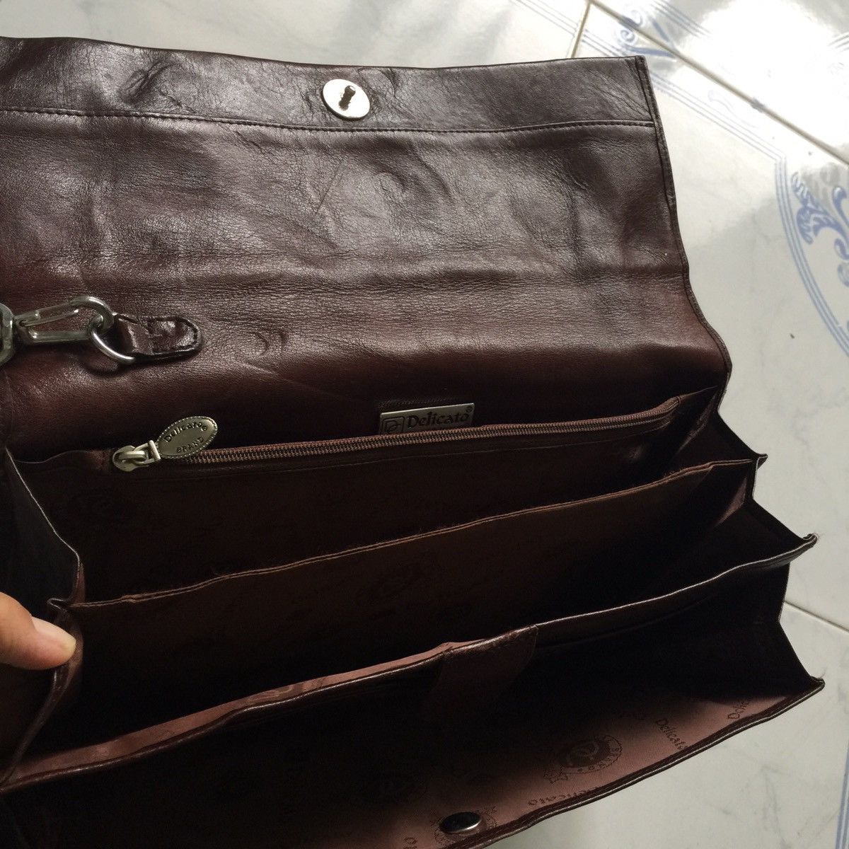 Japanese Brand Delicato France Clutch 2 in 1 bag & wallet Size ONE SIZE - 5 Thumbnail