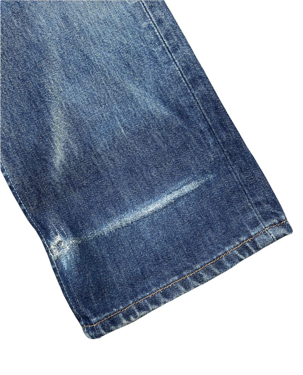 Levi's Levi’s 501 e Vintage 1998 Usa Aging Distressed Rework Denim Size US 30 / EU 46 - 5 Thumbnail