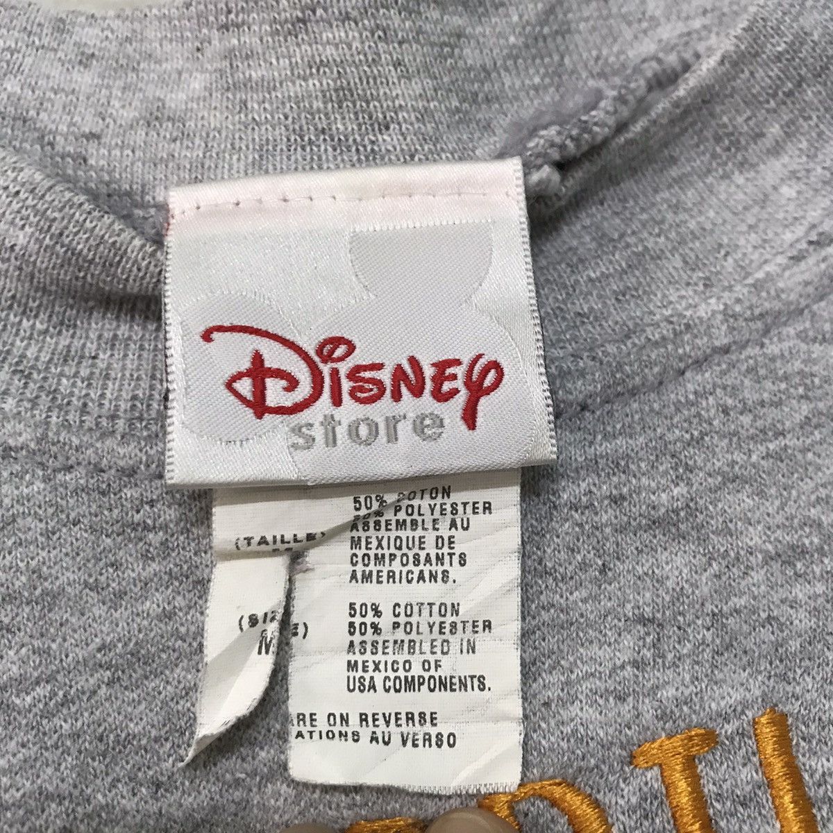 Disney The Disney Store Assembled Mexico of USA components Mickey Size US M / EU 48-50 / 2 - 7 Thumbnail