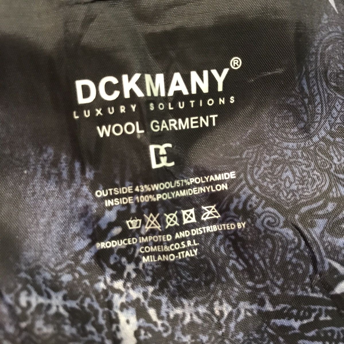 Japanese Brand DCKMANY wool garment jacket Size US M / EU 48-50 / 2 - 10 Thumbnail