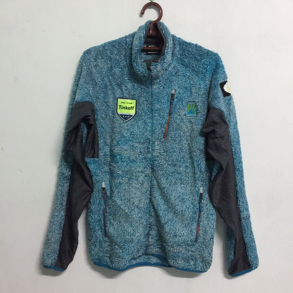 Japanese Brand Nice design japanese brand fleece zip up jacket sweatshirt Size US L / EU 52-54 / 3 - 1 Thumbnail