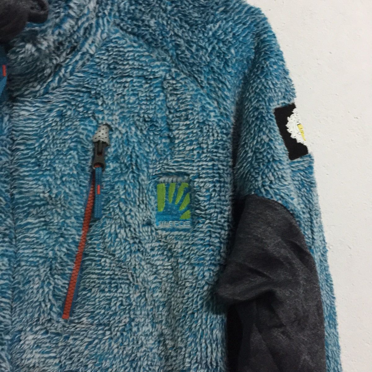 Japanese Brand Nice design japanese brand fleece zip up jacket sweatshirt Size US L / EU 52-54 / 3 - 6 Thumbnail