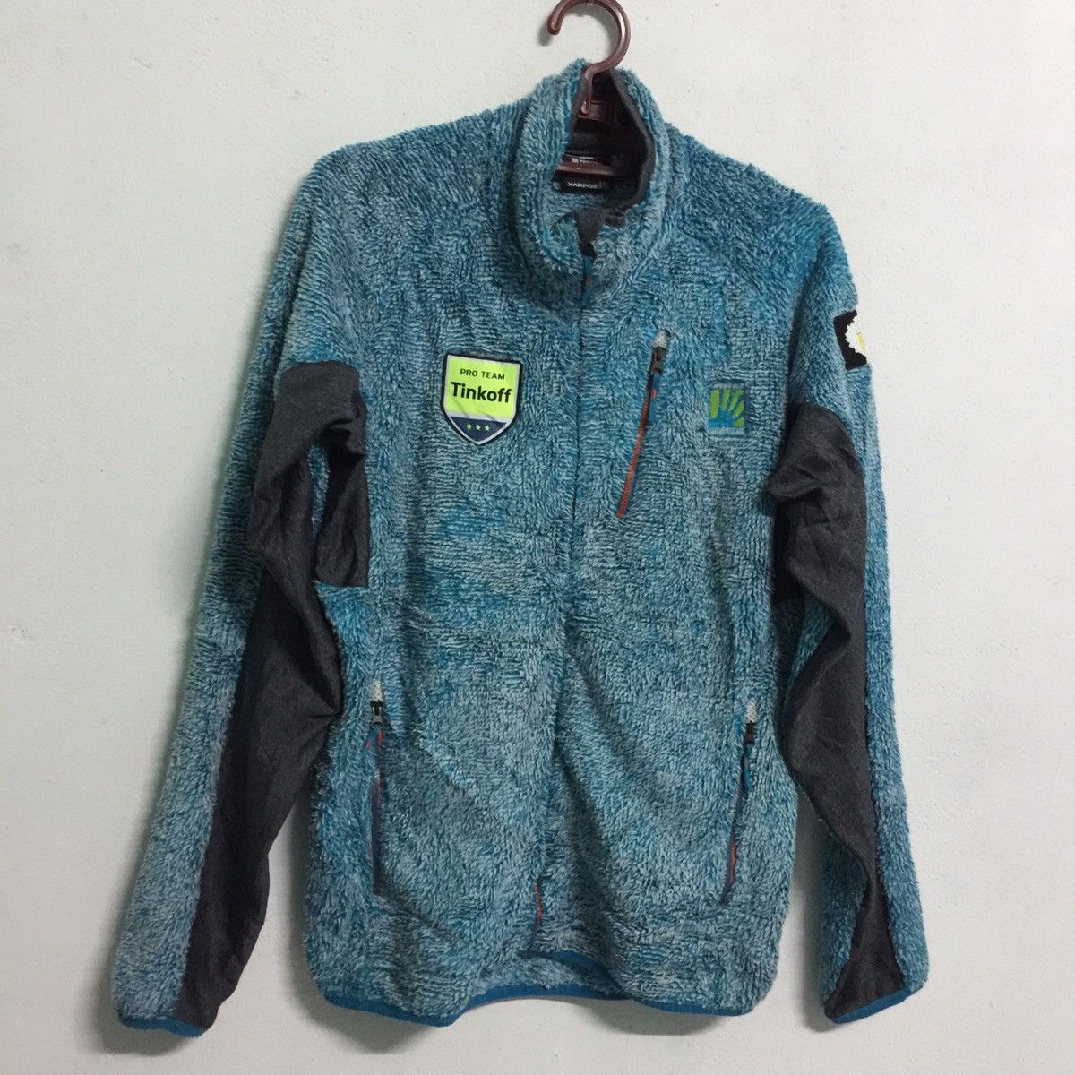 Japanese Brand Nice design japanese brand fleece zip up jacket sweatshirt Size US L / EU 52-54 / 3 - 3 Thumbnail