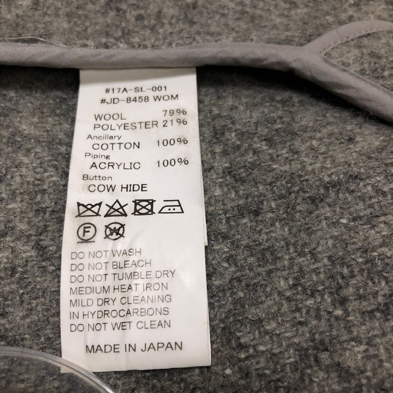 Danton Danton Vetements de Travail 76% Wool Jacket made in Japan Size US XS / EU 42 / 0 - 8 Thumbnail
