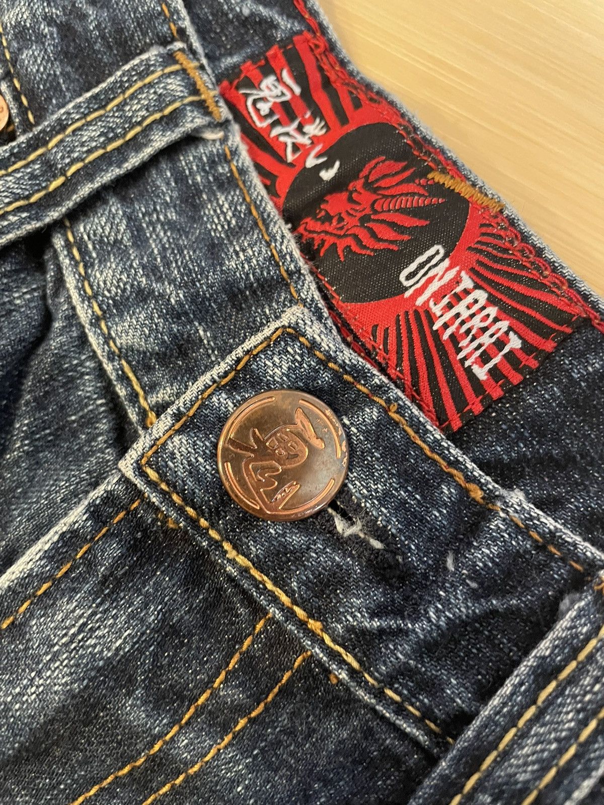 Japanese Brand × Vintage rare ONIARAI Authentic Japanese Denim Size 32 Size US 32 / EU 48 - 8 Thumbnail