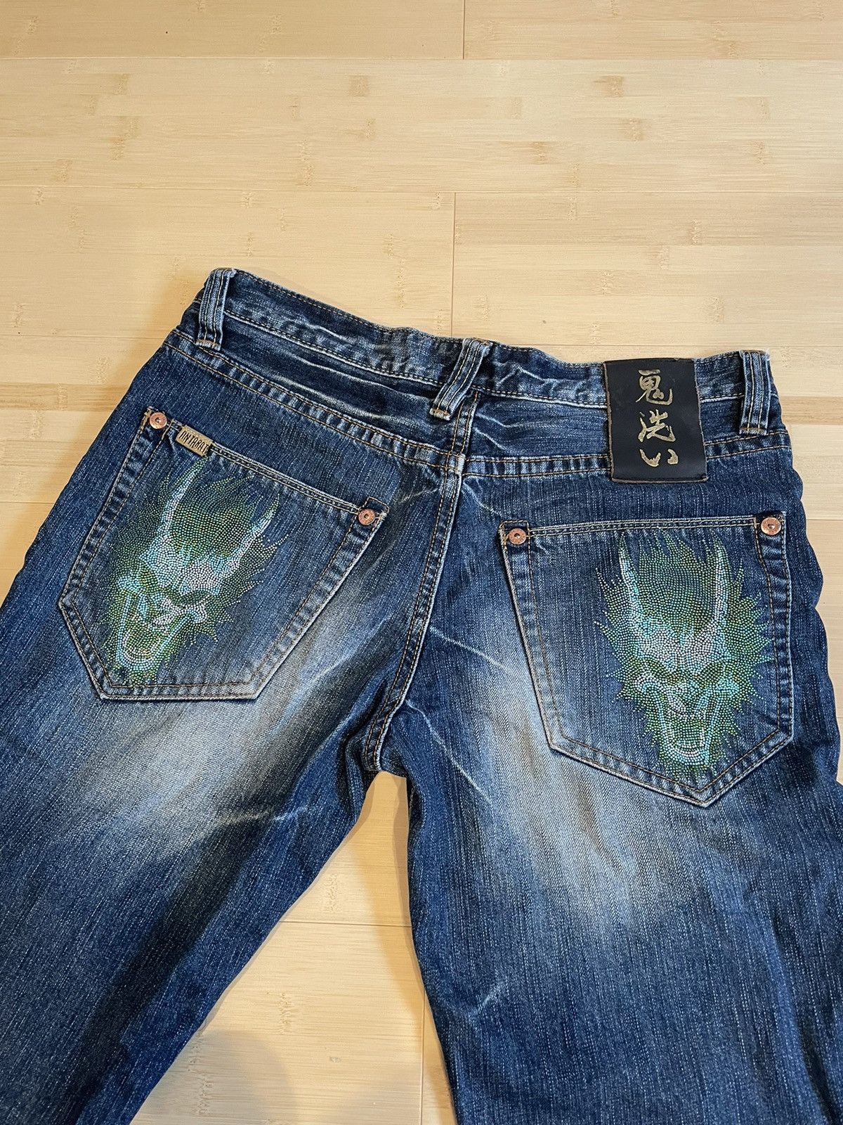 Japanese Brand × Vintage rare ONIARAI Authentic Japanese Denim Size 32 Size US 32 / EU 48 - 1 Thumbnail