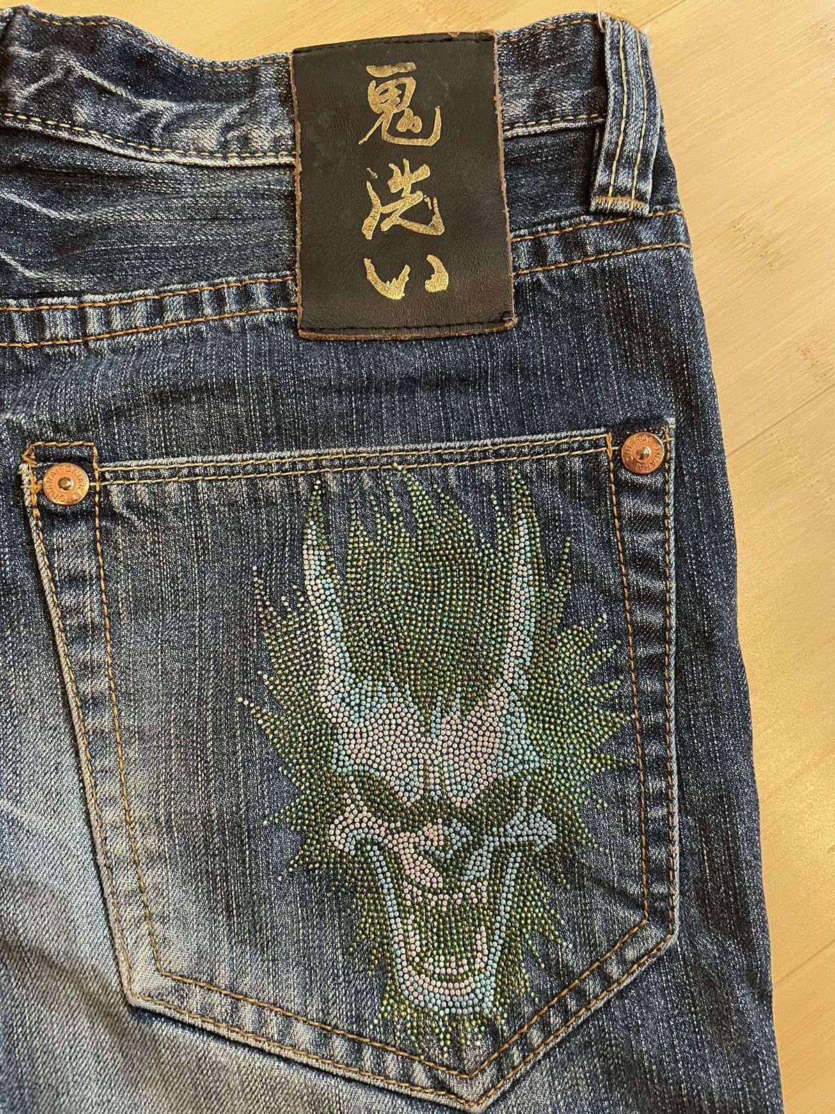 Japanese Brand × Vintage rare ONIARAI Authentic Japanese Denim Size 32 Size US 32 / EU 48 - 4 Thumbnail
