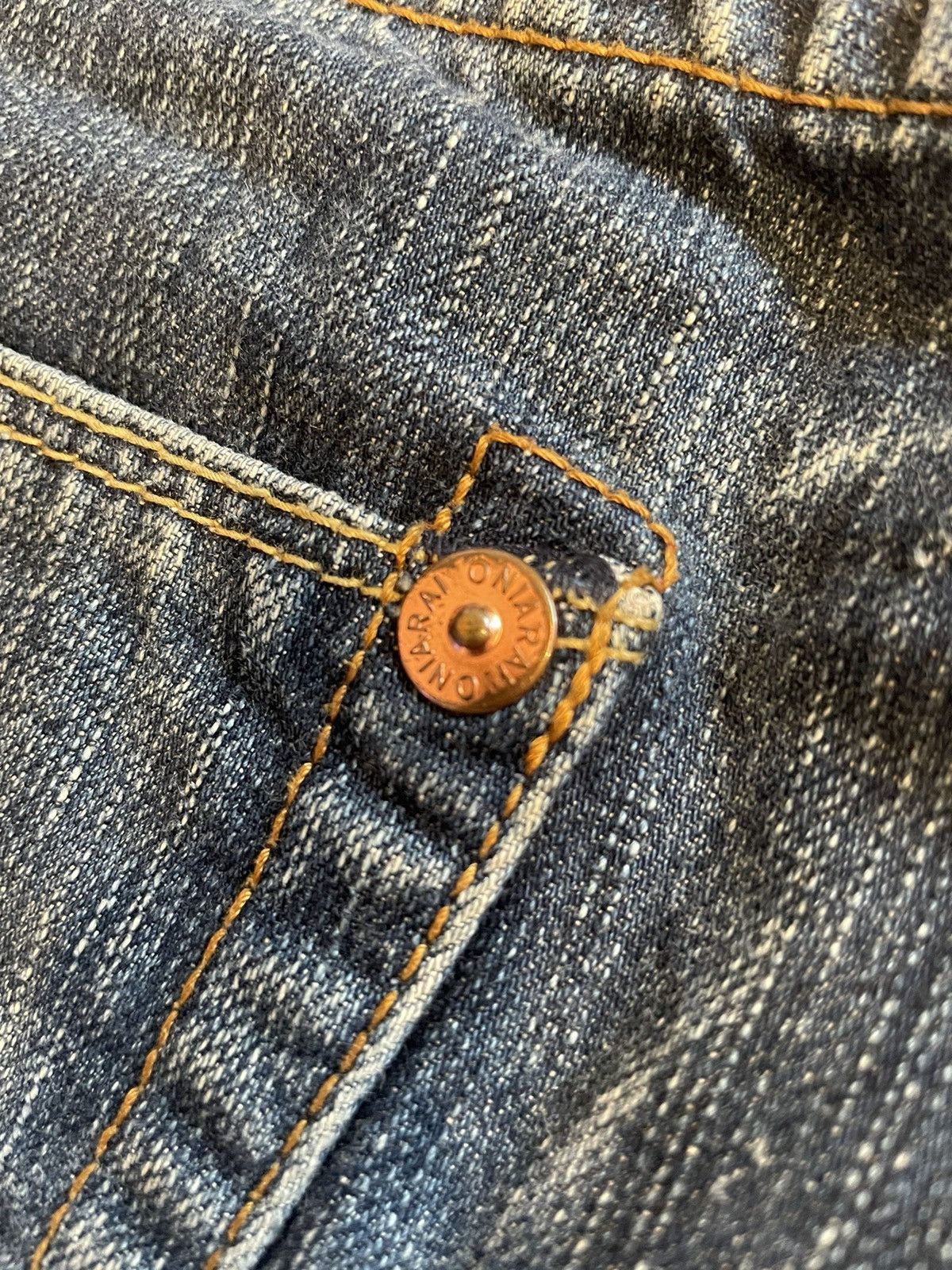 Japanese Brand × Vintage rare ONIARAI Authentic Japanese Denim Size 32 Size US 32 / EU 48 - 6 Thumbnail