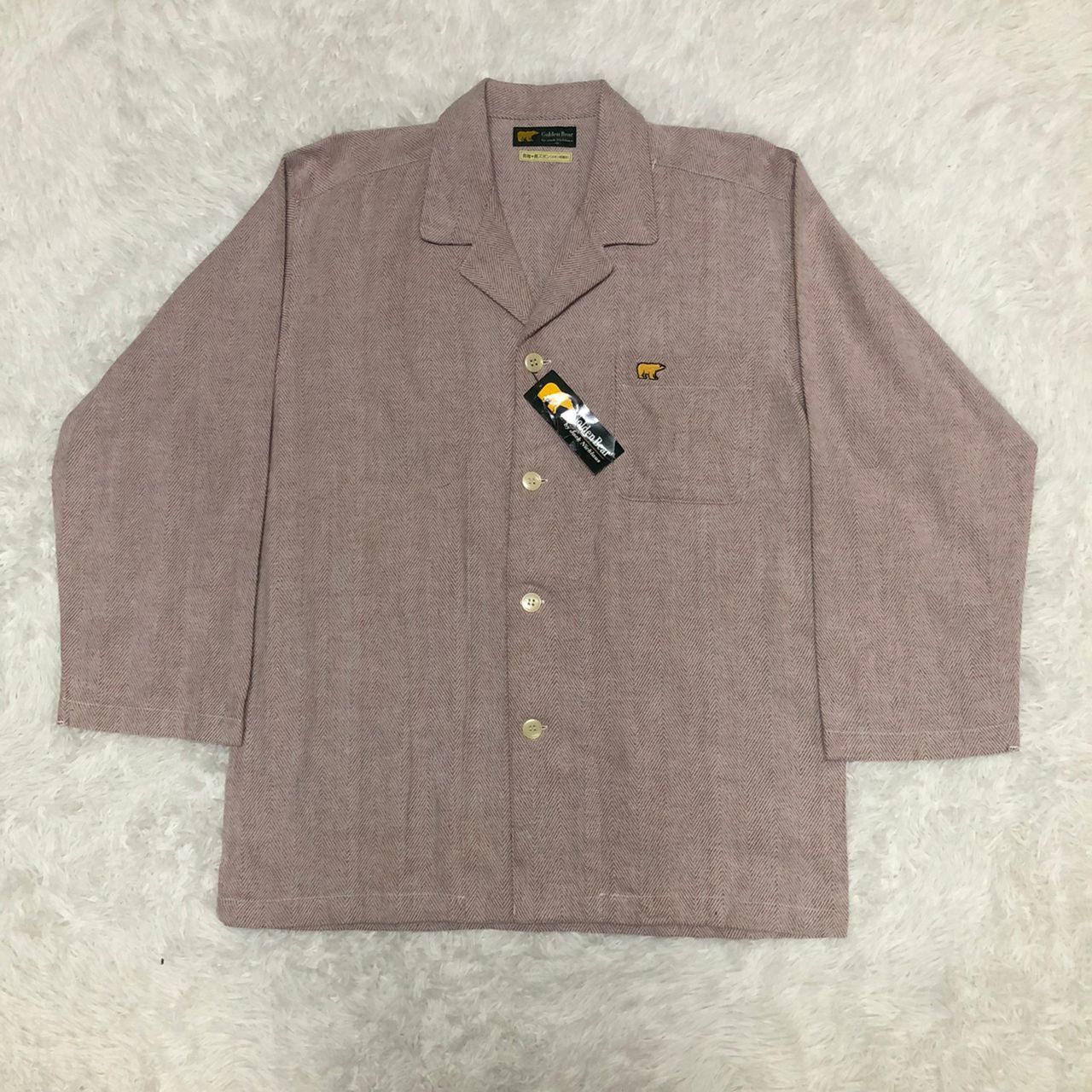 Japanese Brand Rare‼️ Golden Bear by Jack Nicklaus Shirt Button Up Cotton Size US M / EU 48-50 / 2 - 11 Thumbnail