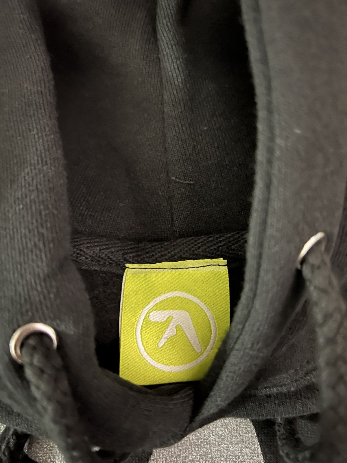 Aphex Twin 3M Logo Hoodie XL Black