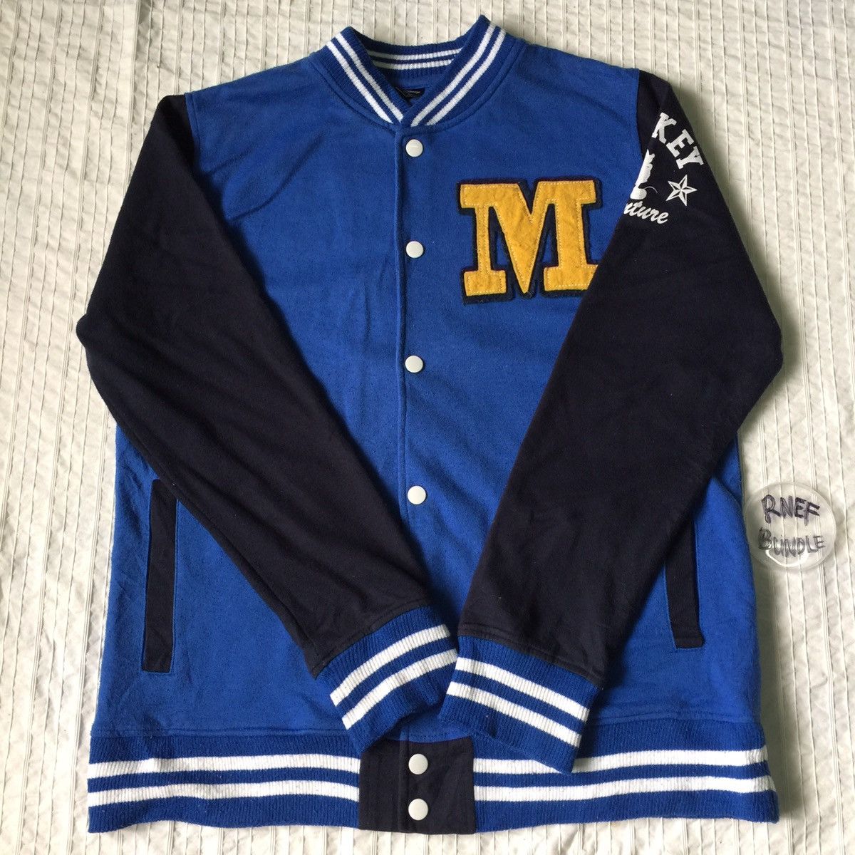 Disney Mickey mouse varsity Sweatshirt Size US M / EU 48-50 / 2 - 18 Thumbnail