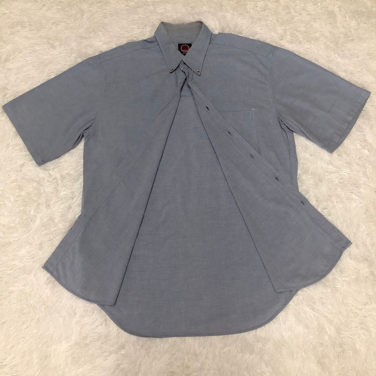 Japanese Brand Vintage Lucky Strike Pocket Button Down Shirt Size US L / EU 52-54 / 3 - 6 Thumbnail