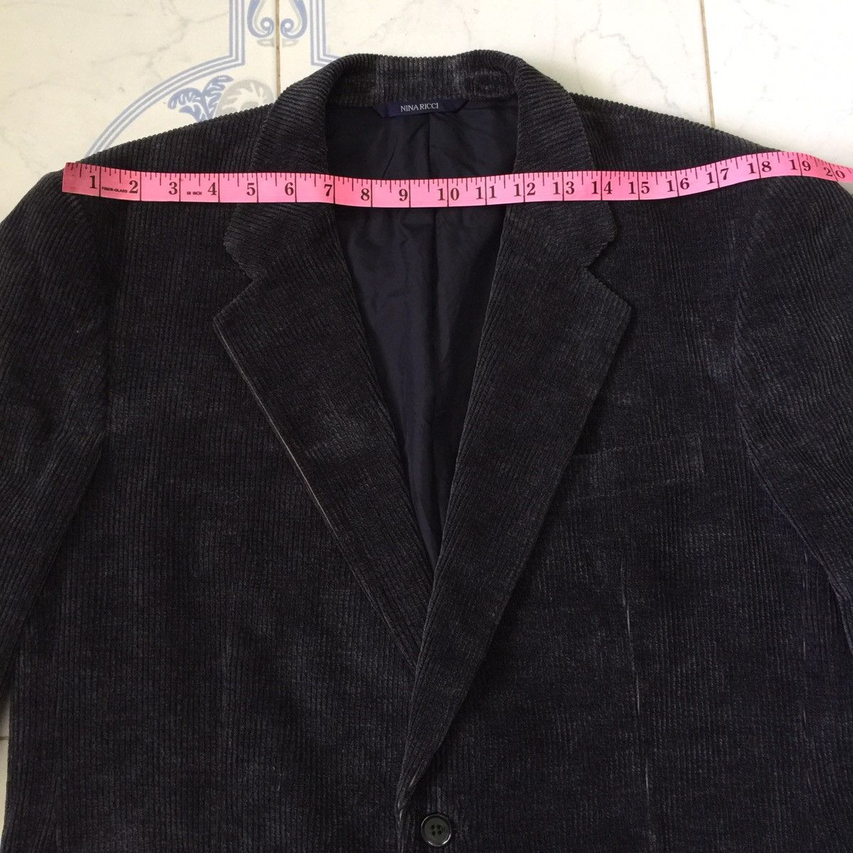 Nina Ricci NINA RICCI 2 Button Blazer Jacket Coat Men's Casual Size 38R - 9 Thumbnail