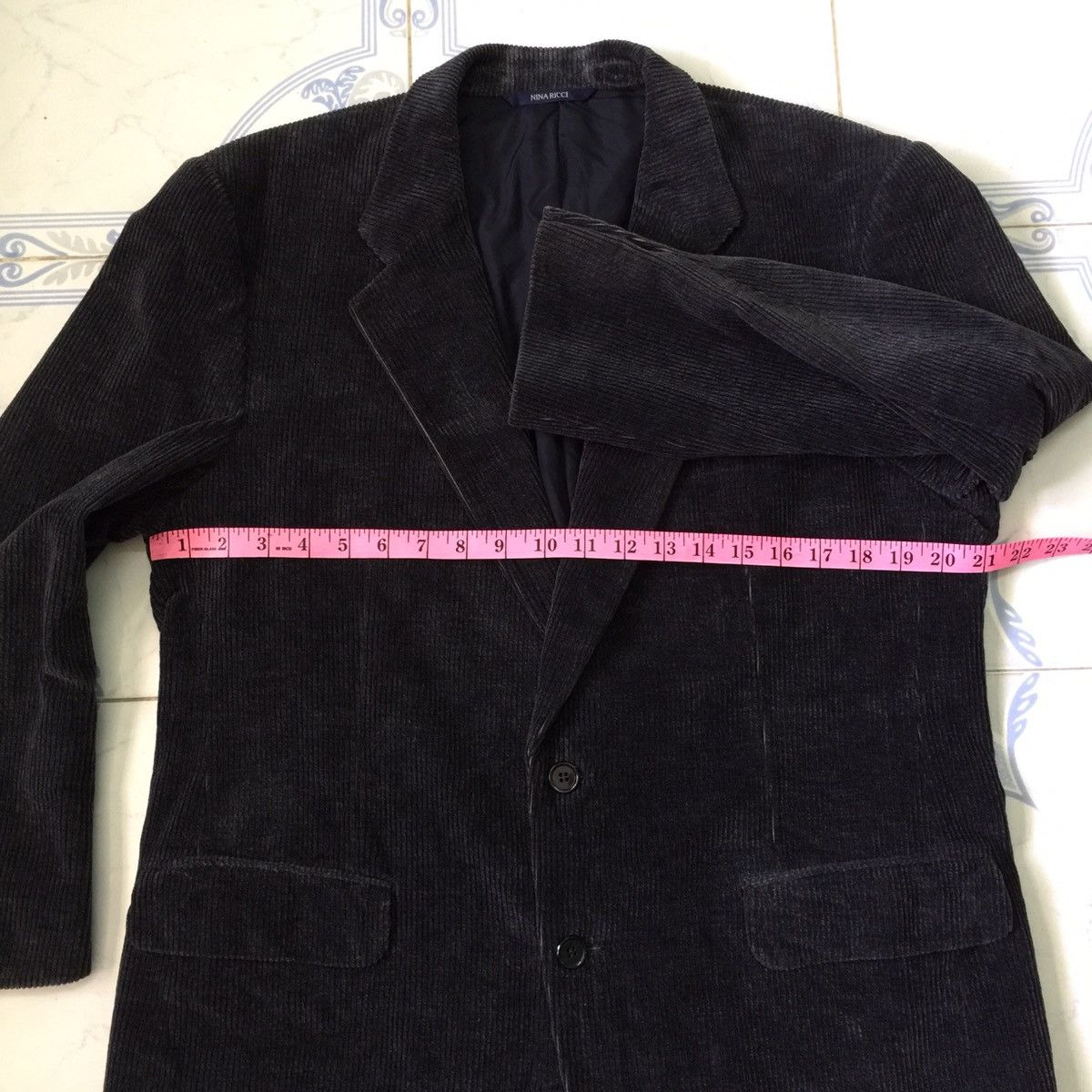 Nina Ricci NINA RICCI 2 Button Blazer Jacket Coat Men's Casual Size 38R - 10 Thumbnail